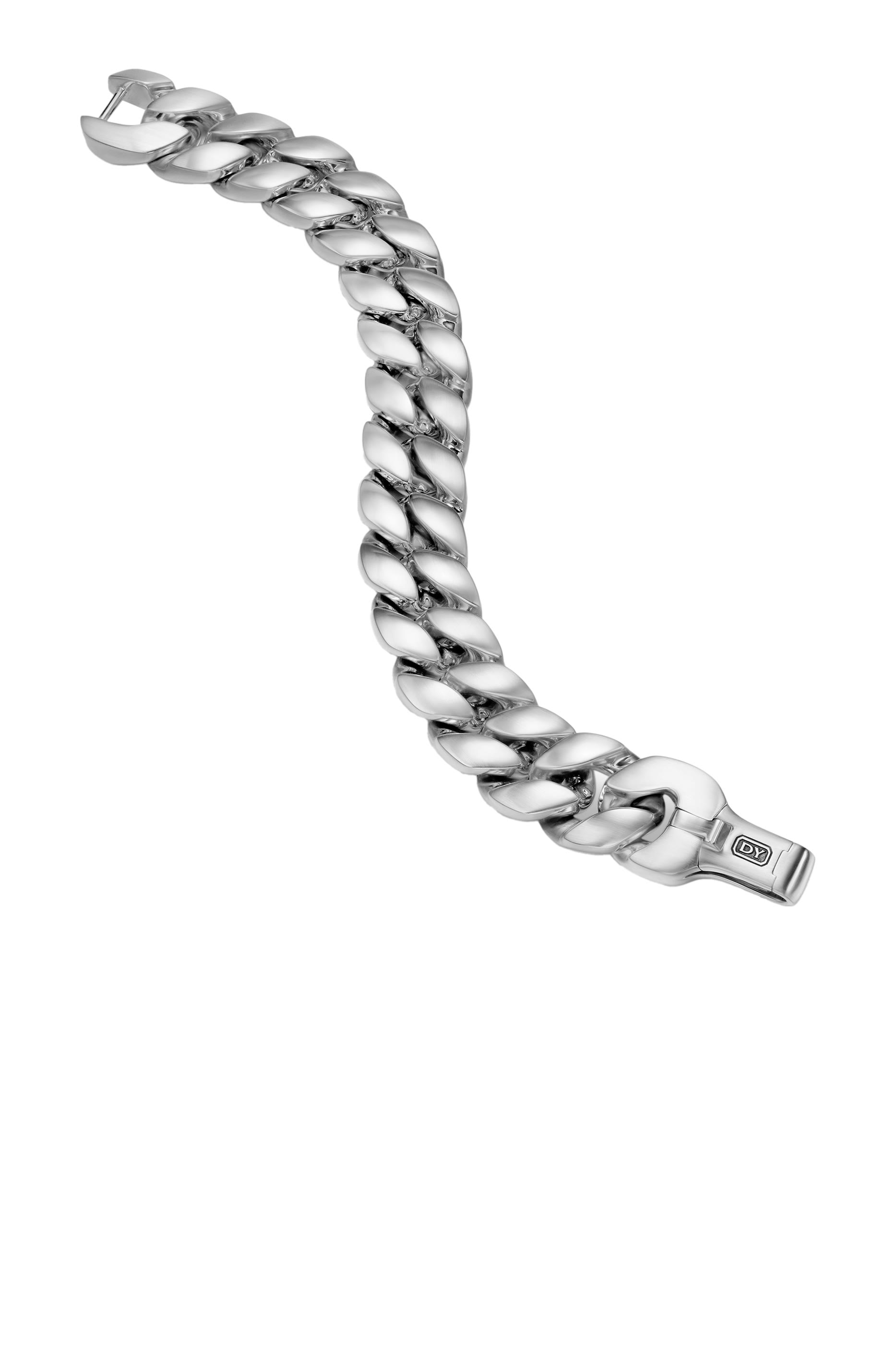 Curb Chain Bracelet, Sterling SIlver