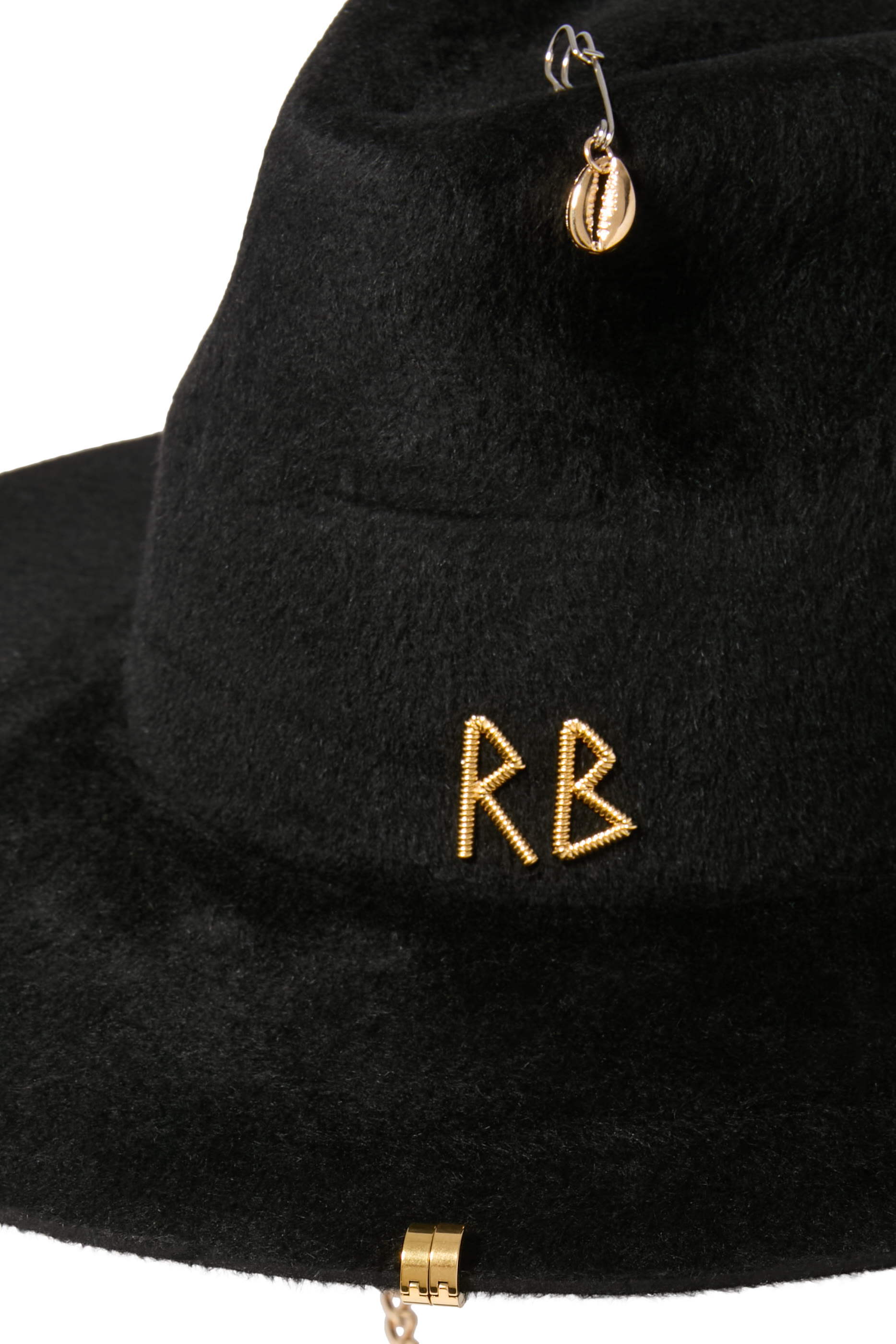 Chain Strap Fedora Hat 