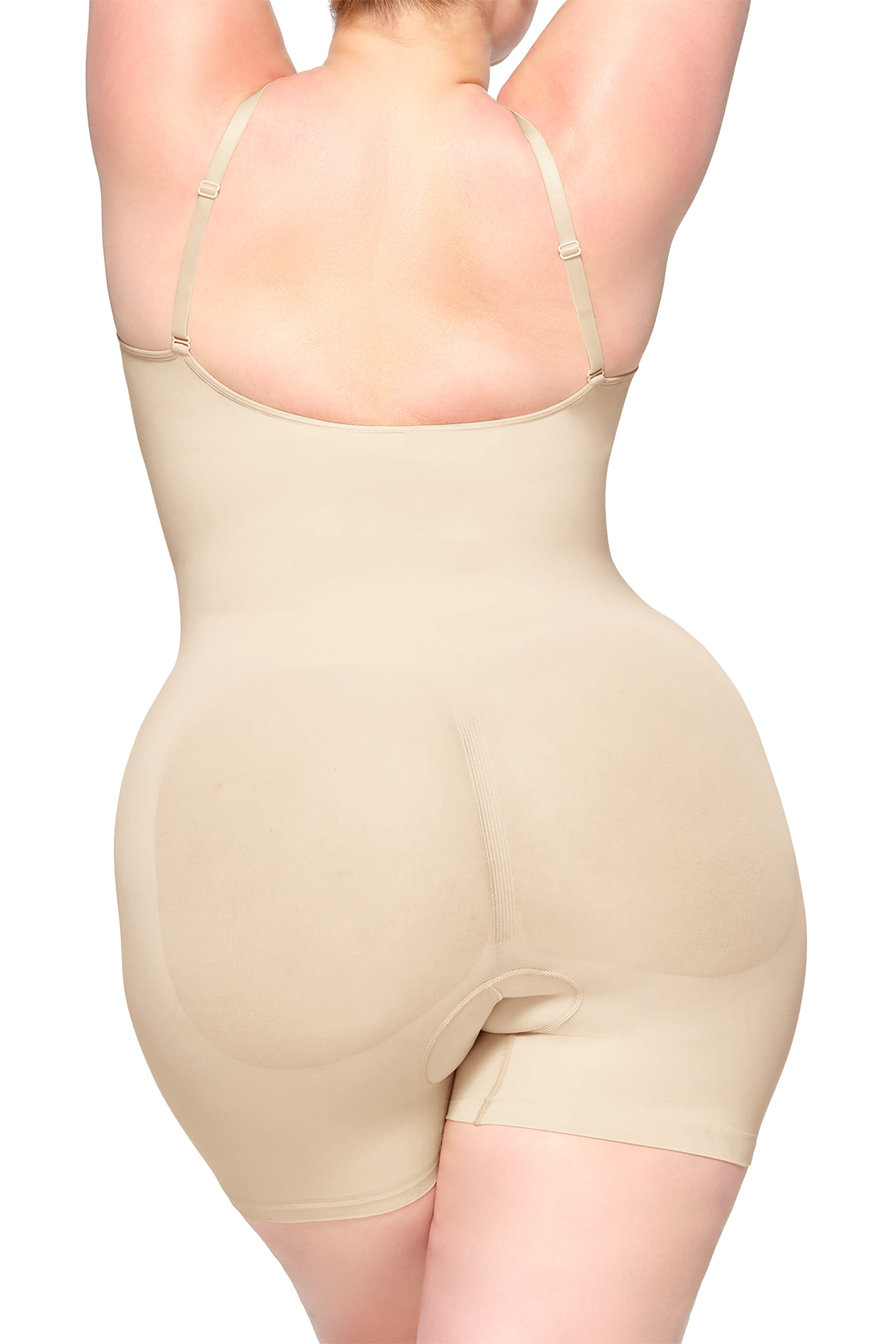 Seamless Sculpt Mid-Thigh Bodysuit 