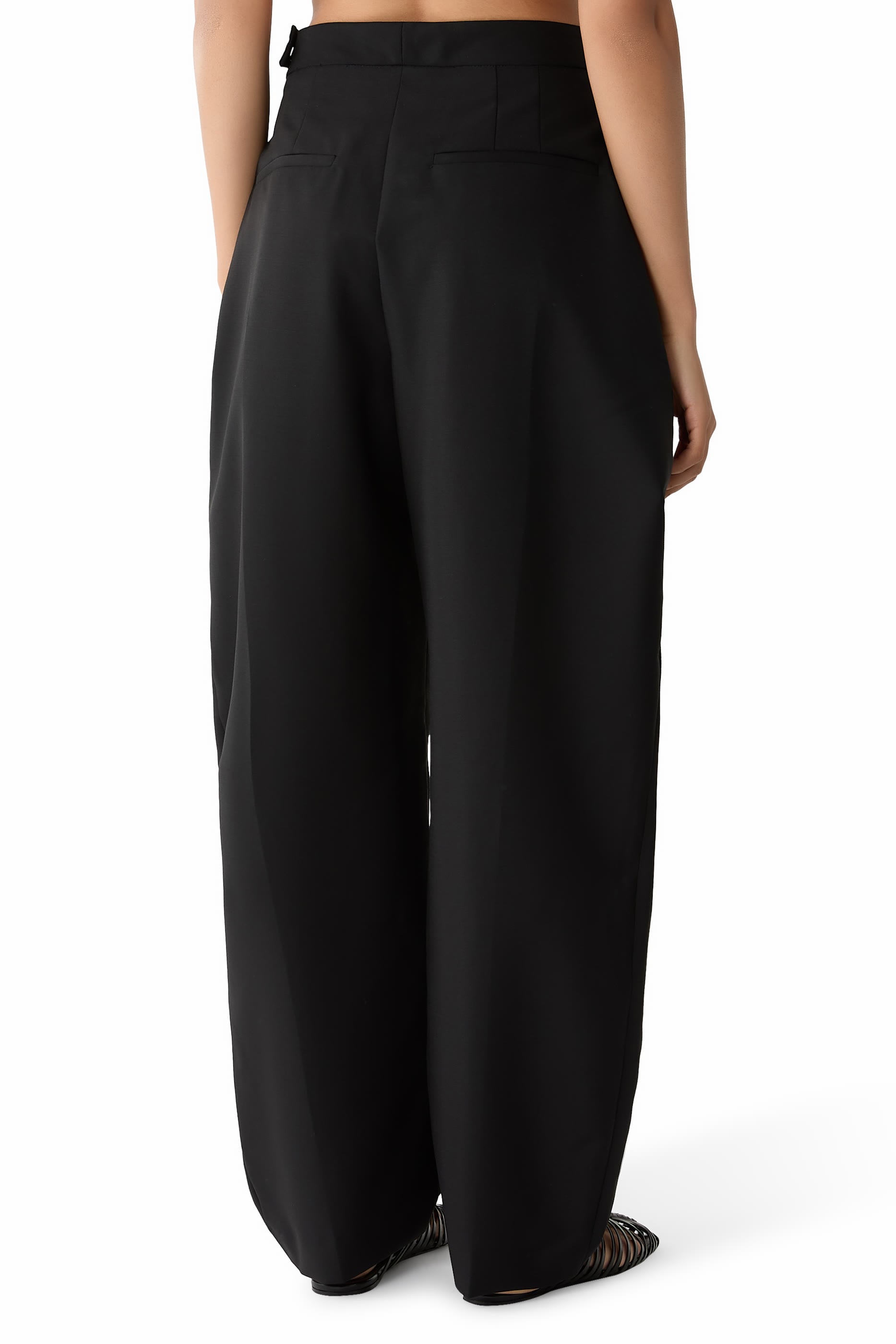  Puck Sculptural Tailored Trousers 