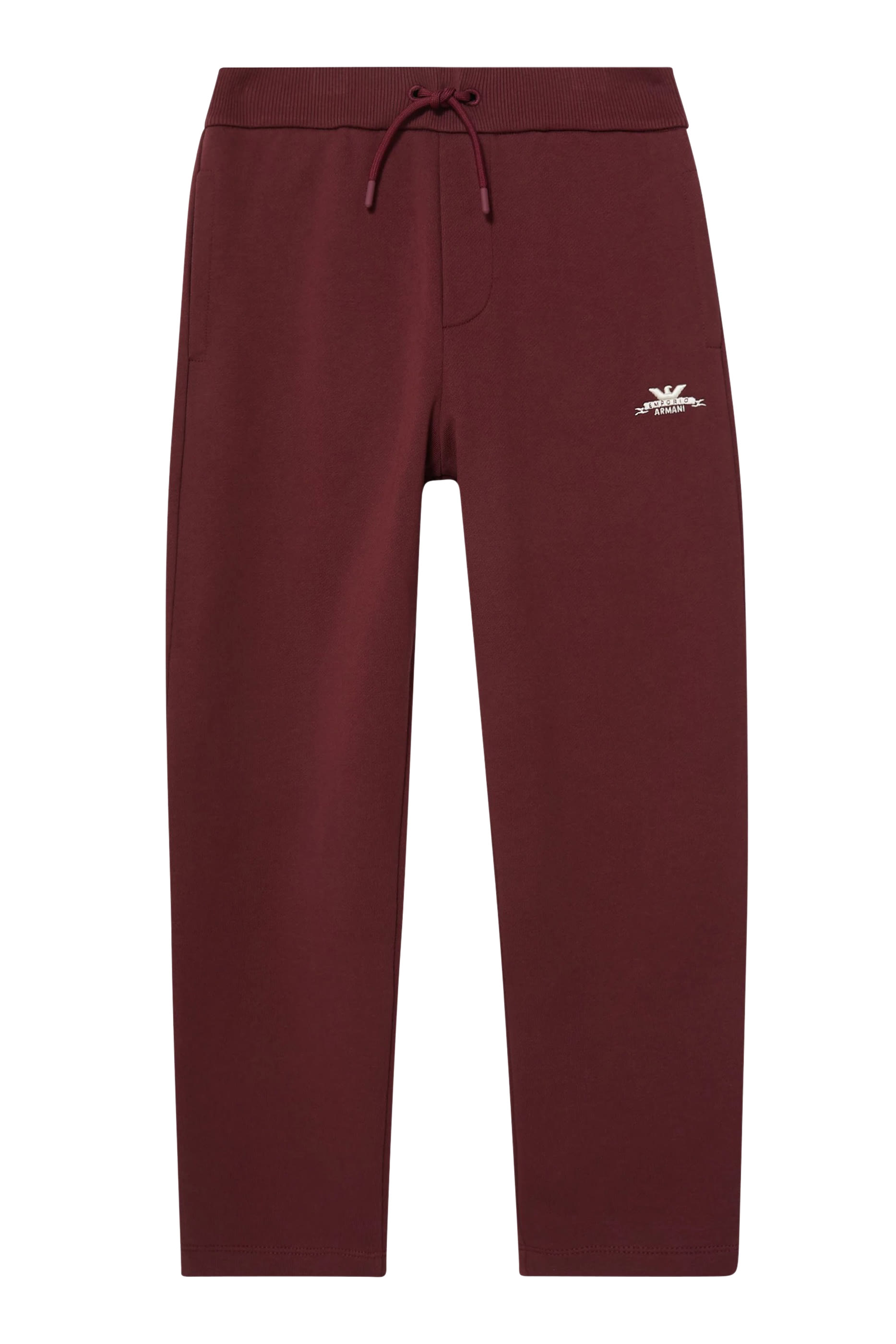 Kids EA Text Logo Drawstring Trousers