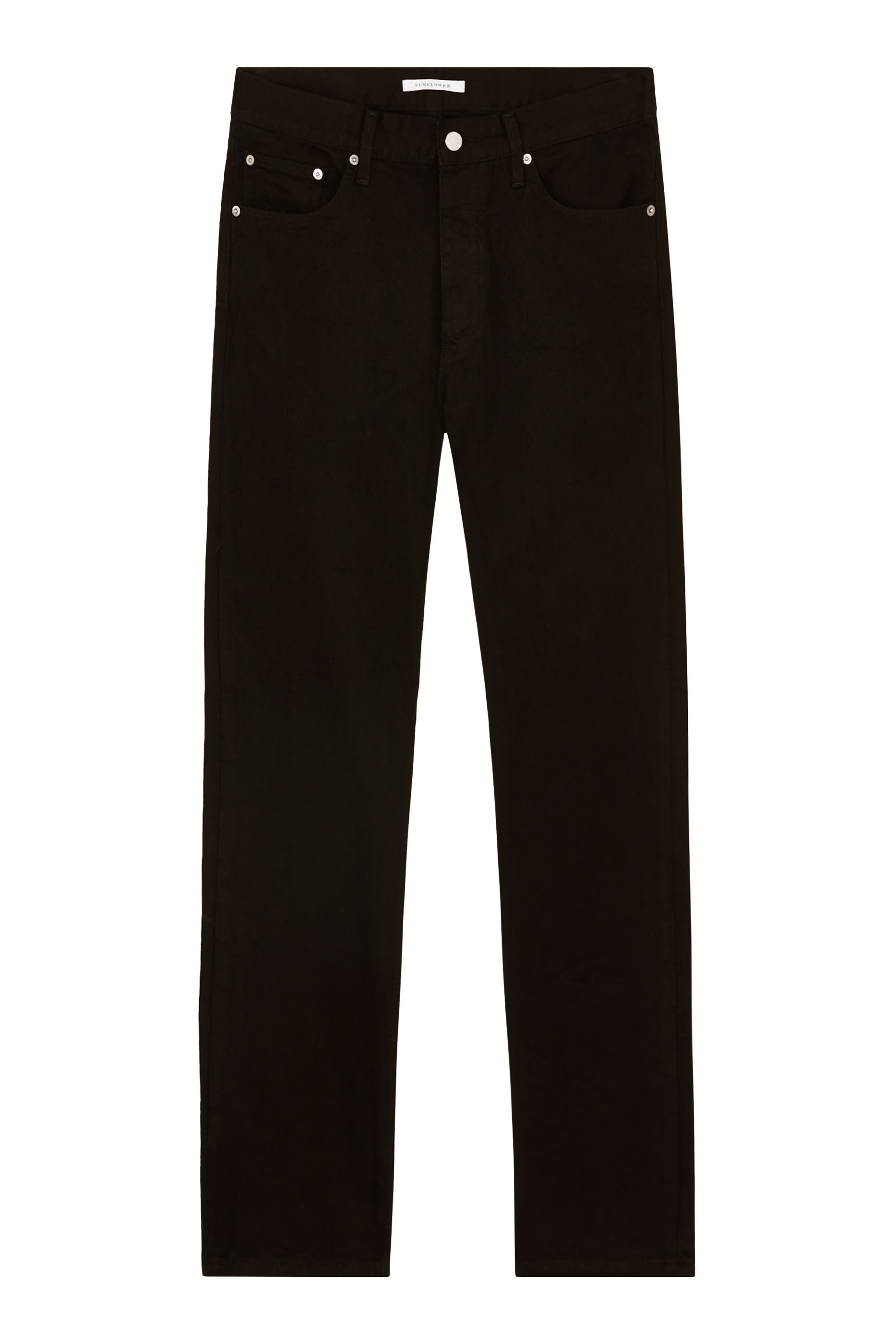 Dyed-Denim Loose Jeans