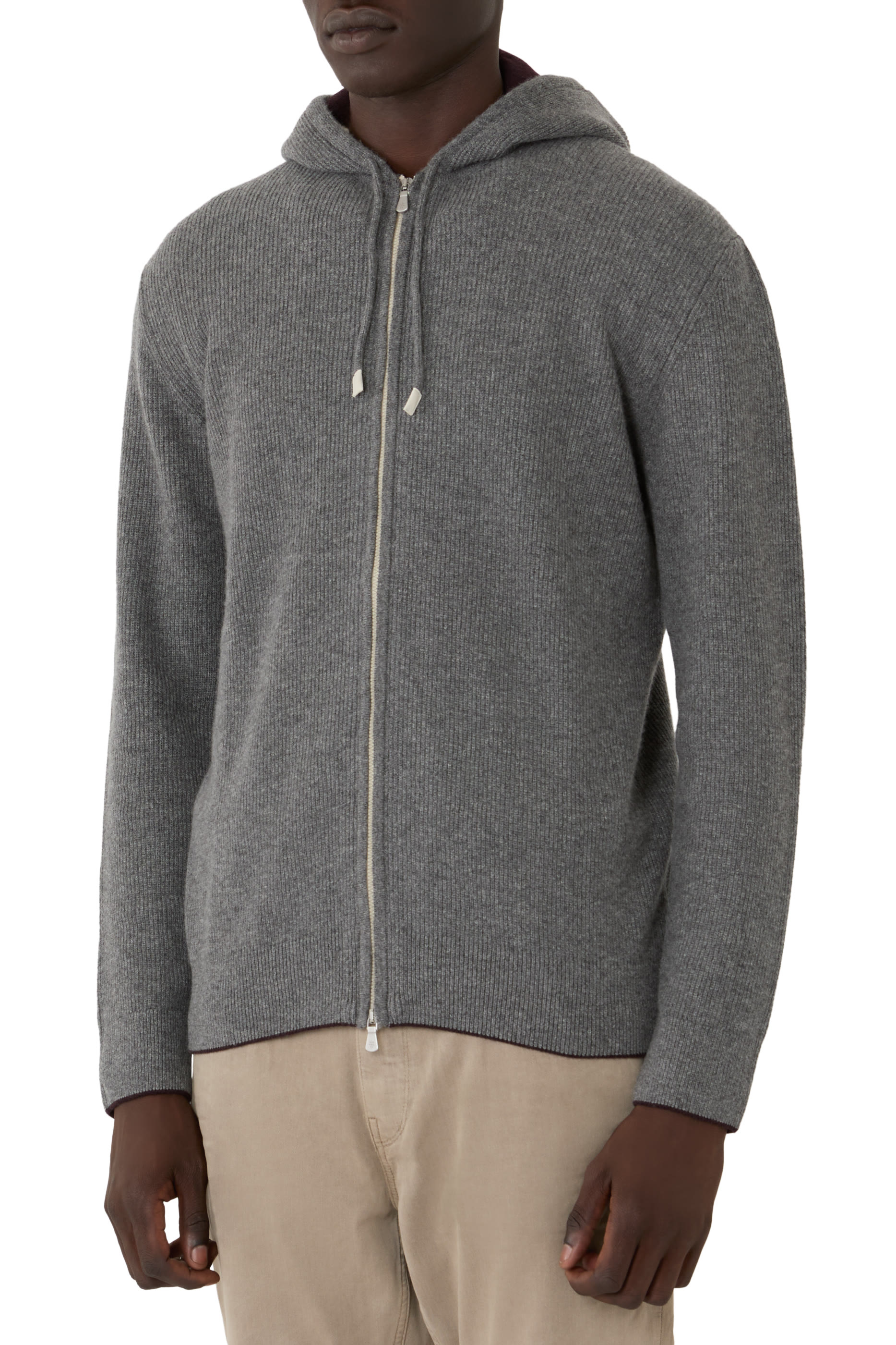Full Zip Hooded Sweater