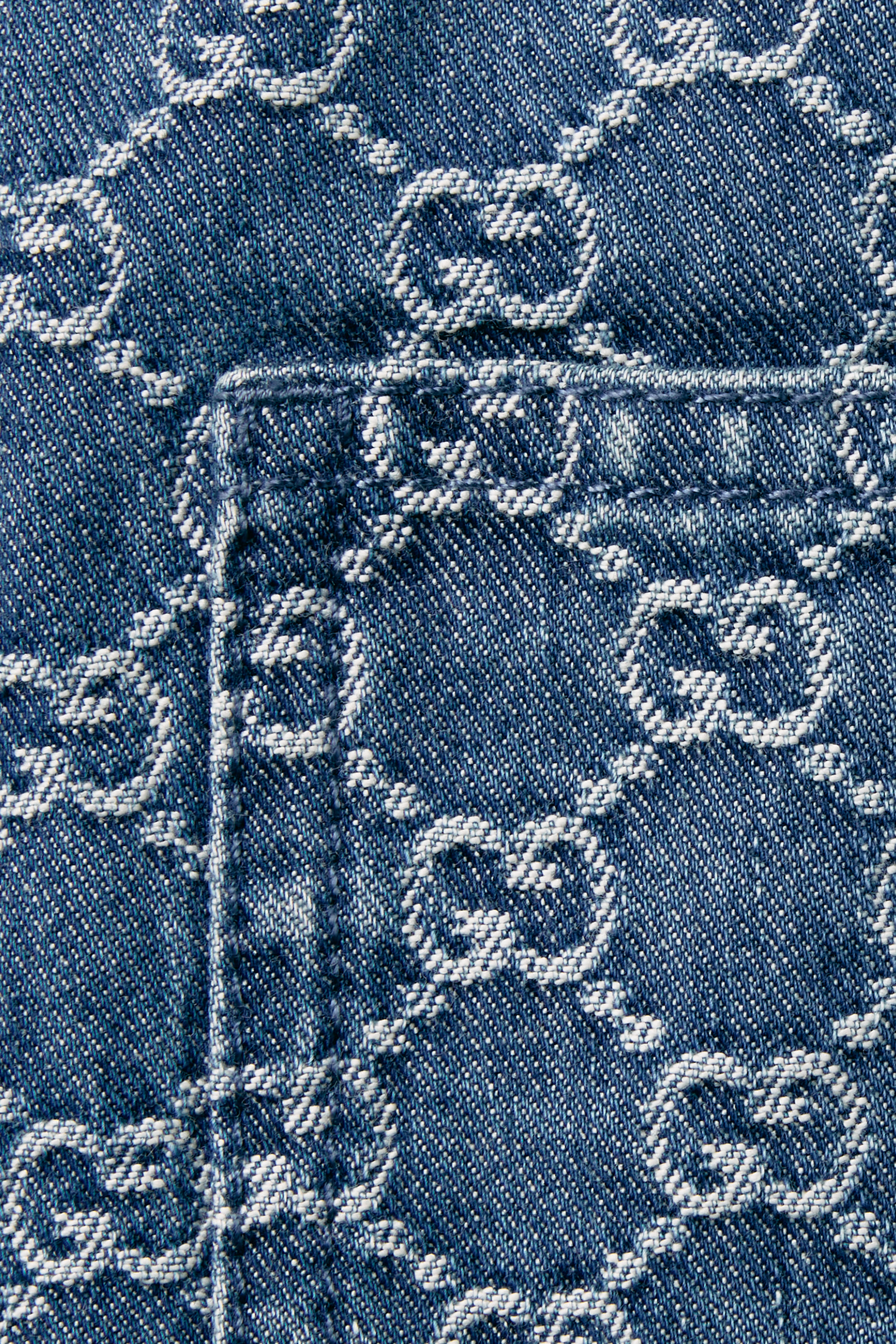 Kids GG Denim Shorts