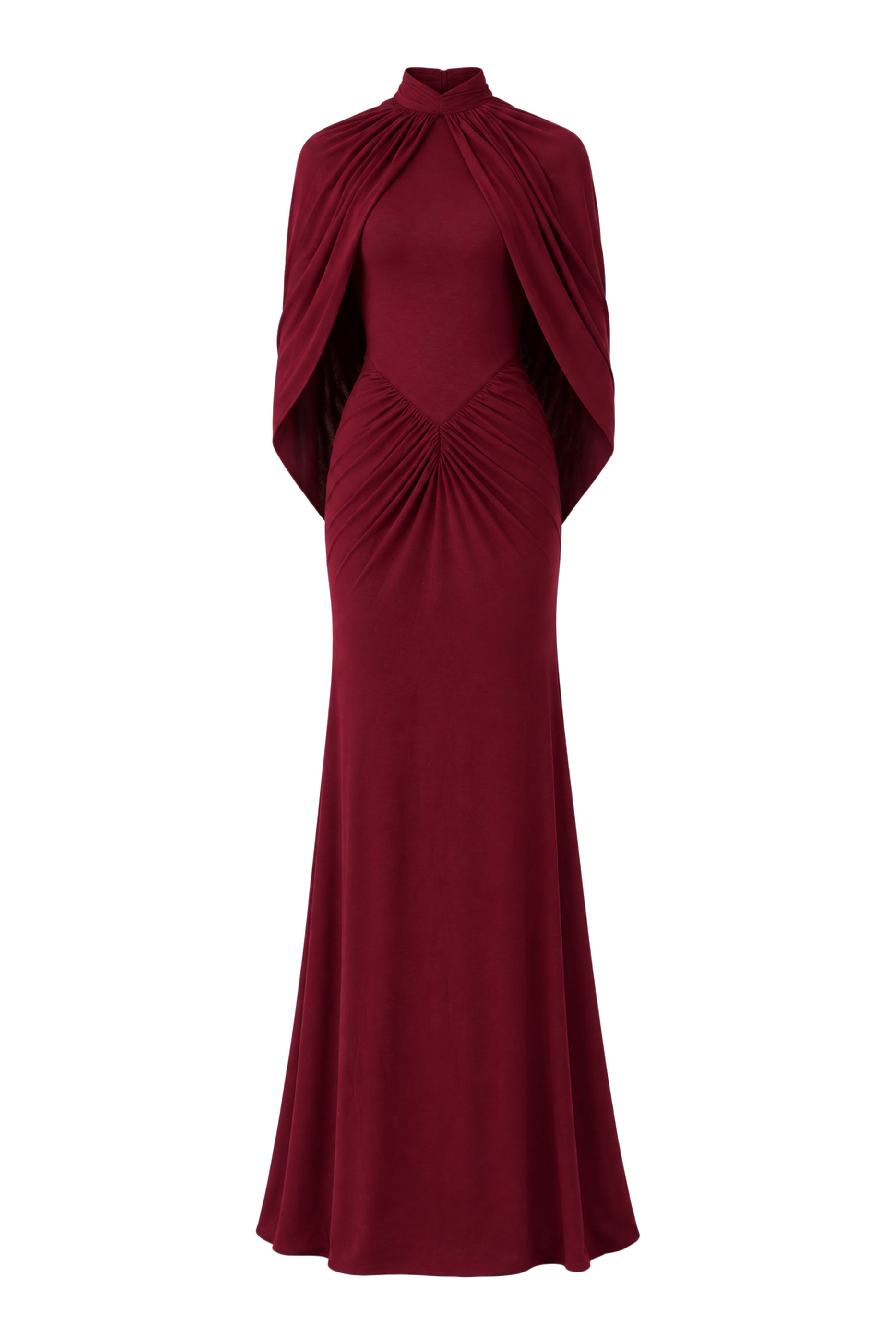 Talira Draped Dress in Cotton Jersey 