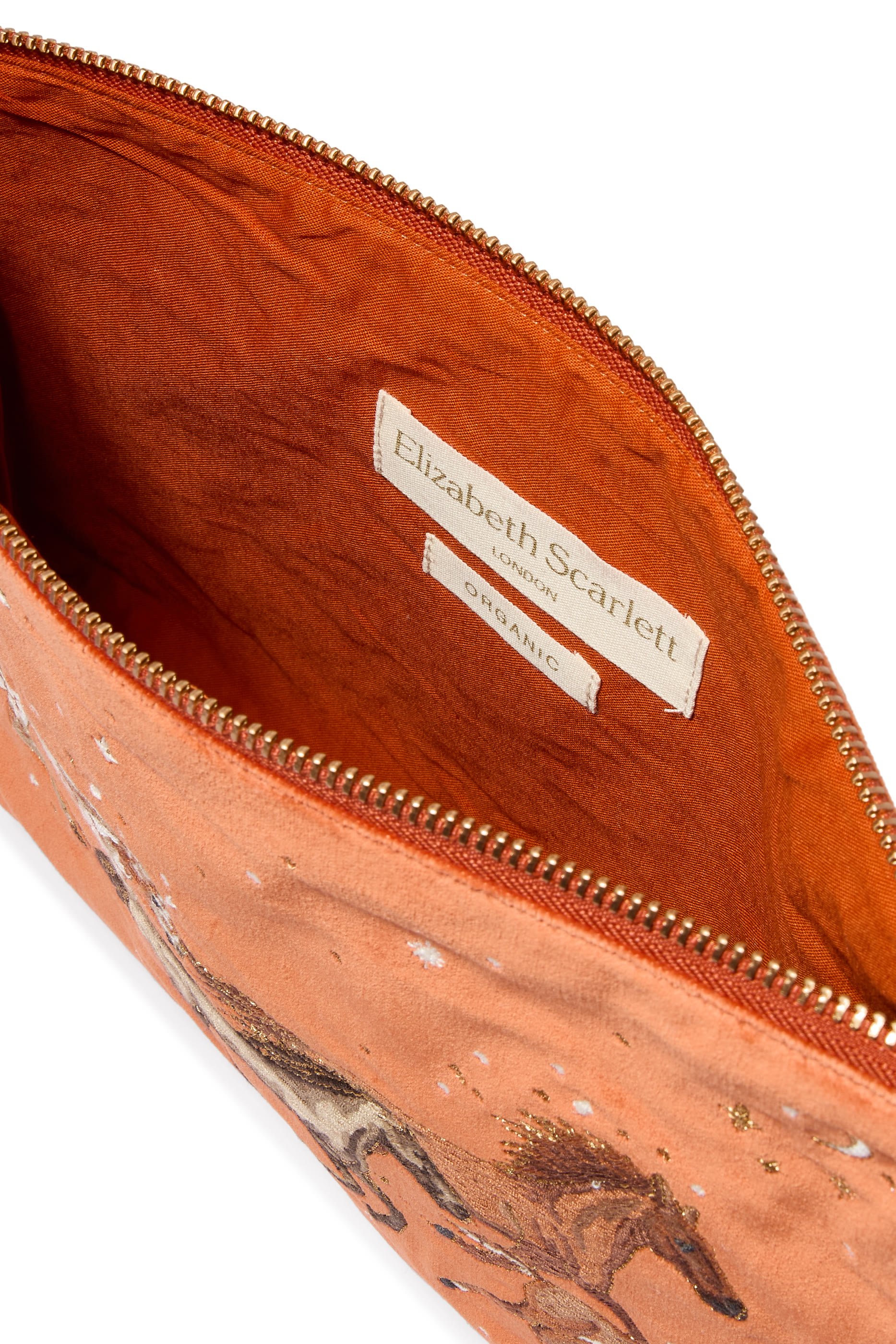 Celestial Wild Horses Velvet Everyday Pouch