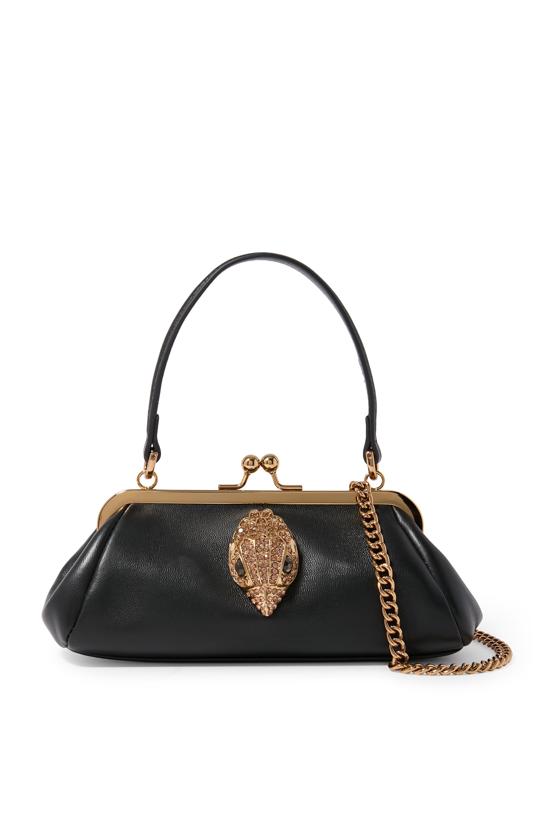 Kensington Mini Frame Leather Bag