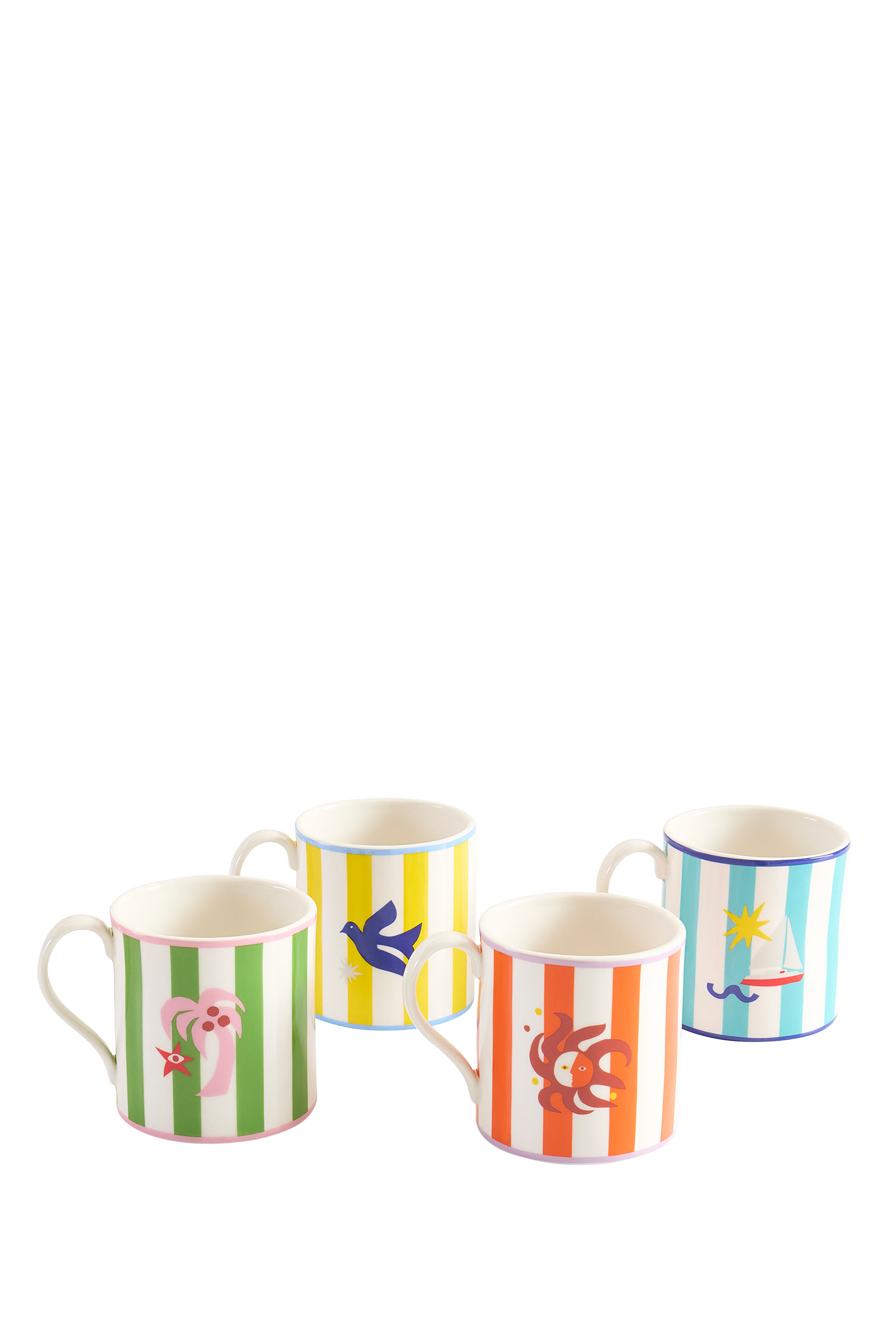 Playa Mug, Set of 4