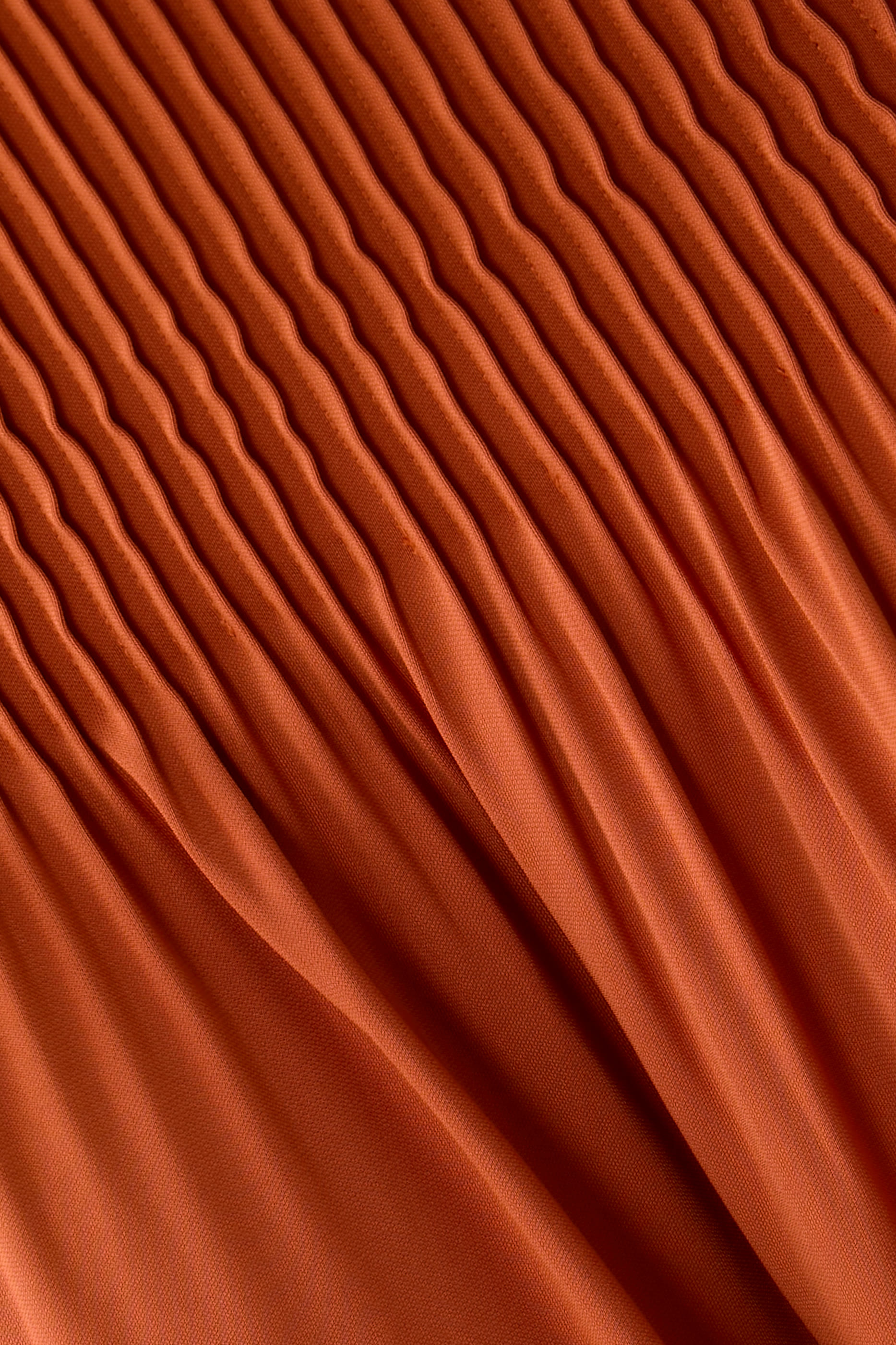 Knife-Pleated Jersey Dress