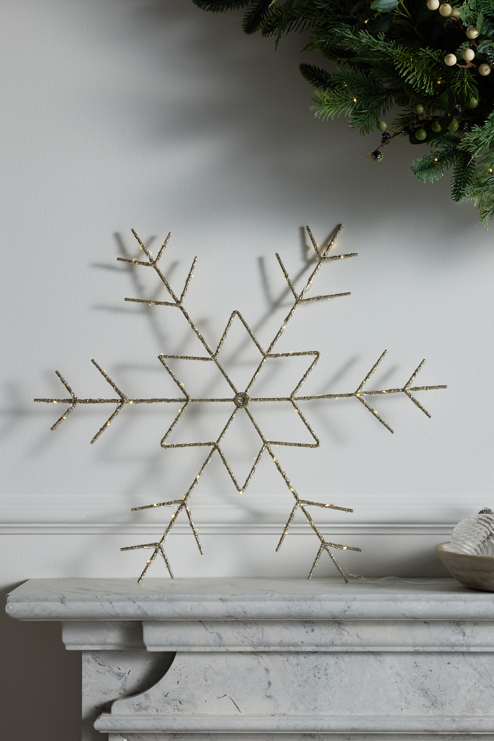 Light Up Snowflake Decoration