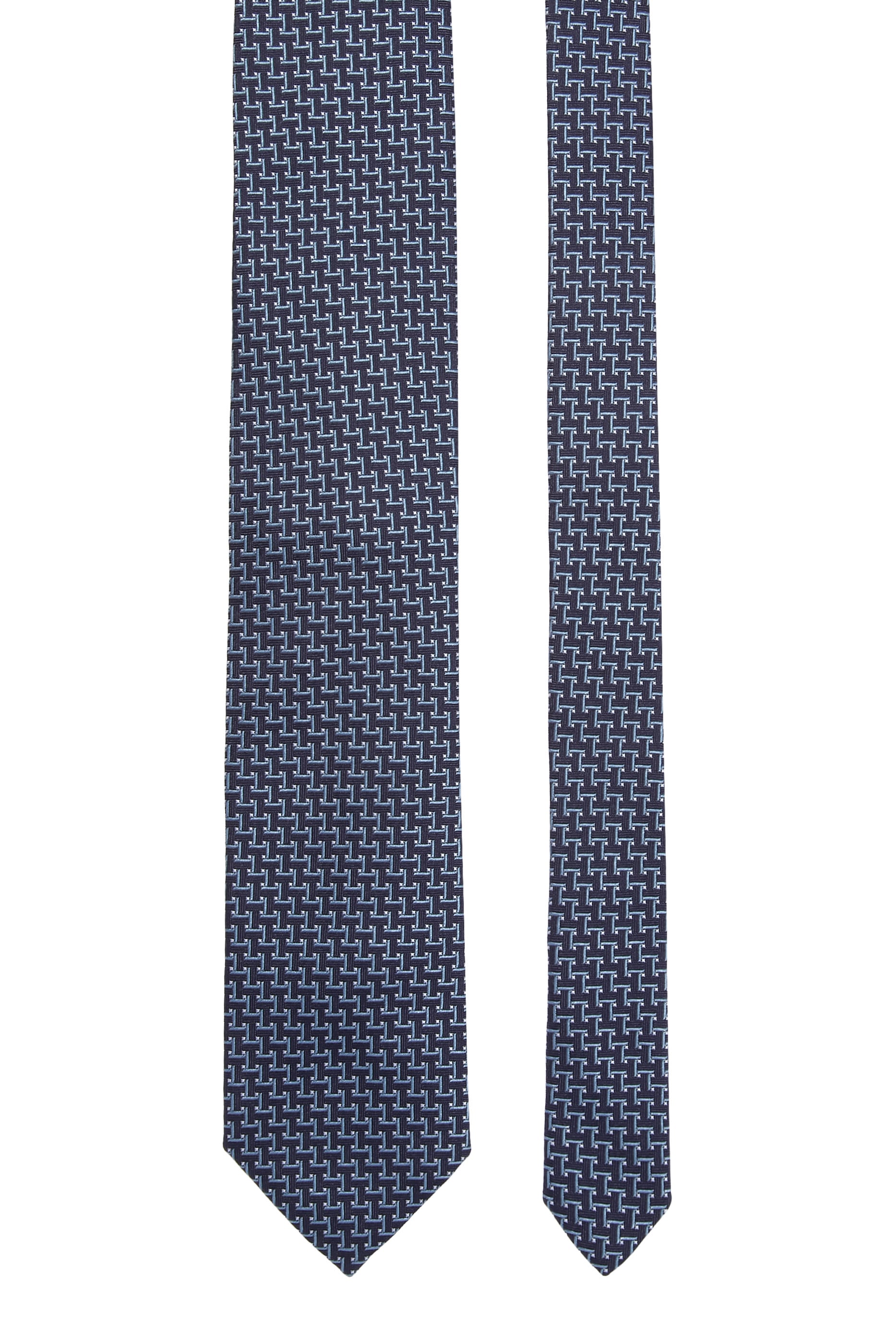 Geometric Woven Tie