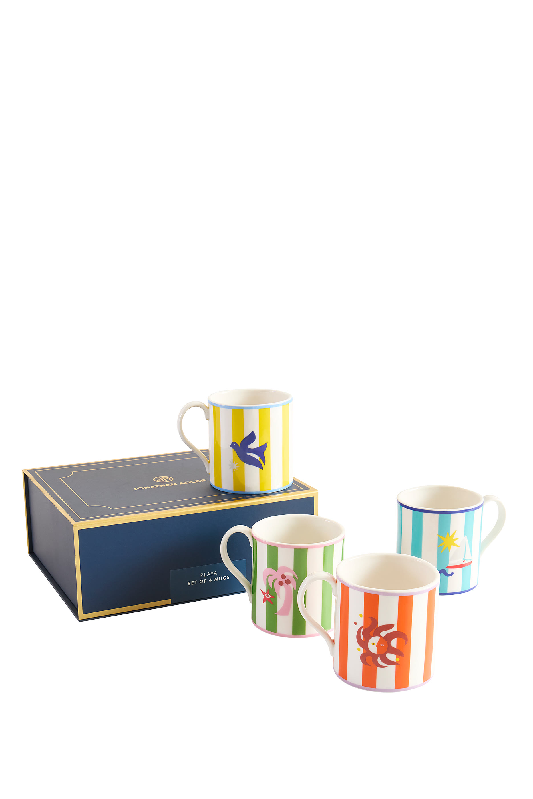 Playa Mug, Set of 4