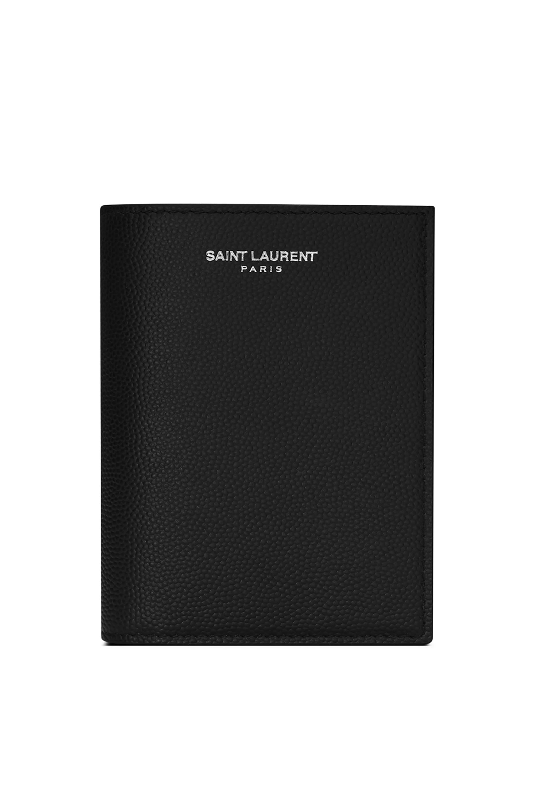 Paris Credit Card Wallet in Grain de Poudre Leather