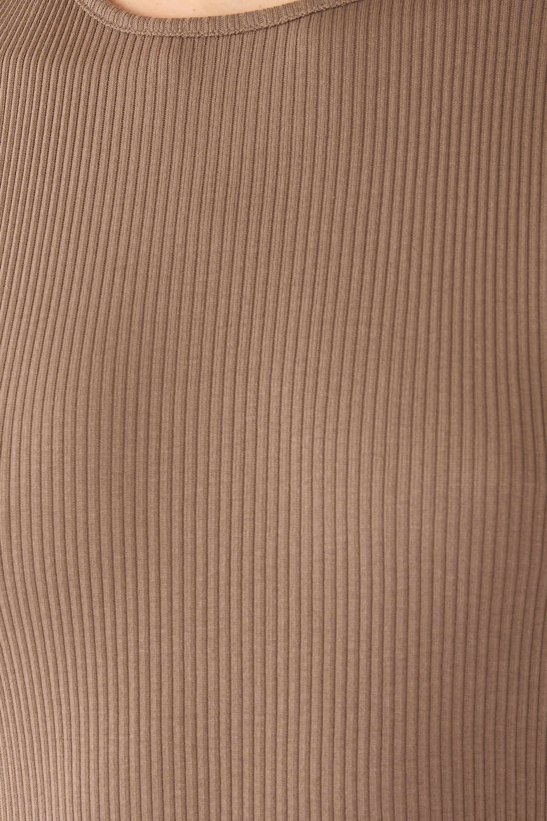 Ribbed Pima Cotton Shell Top