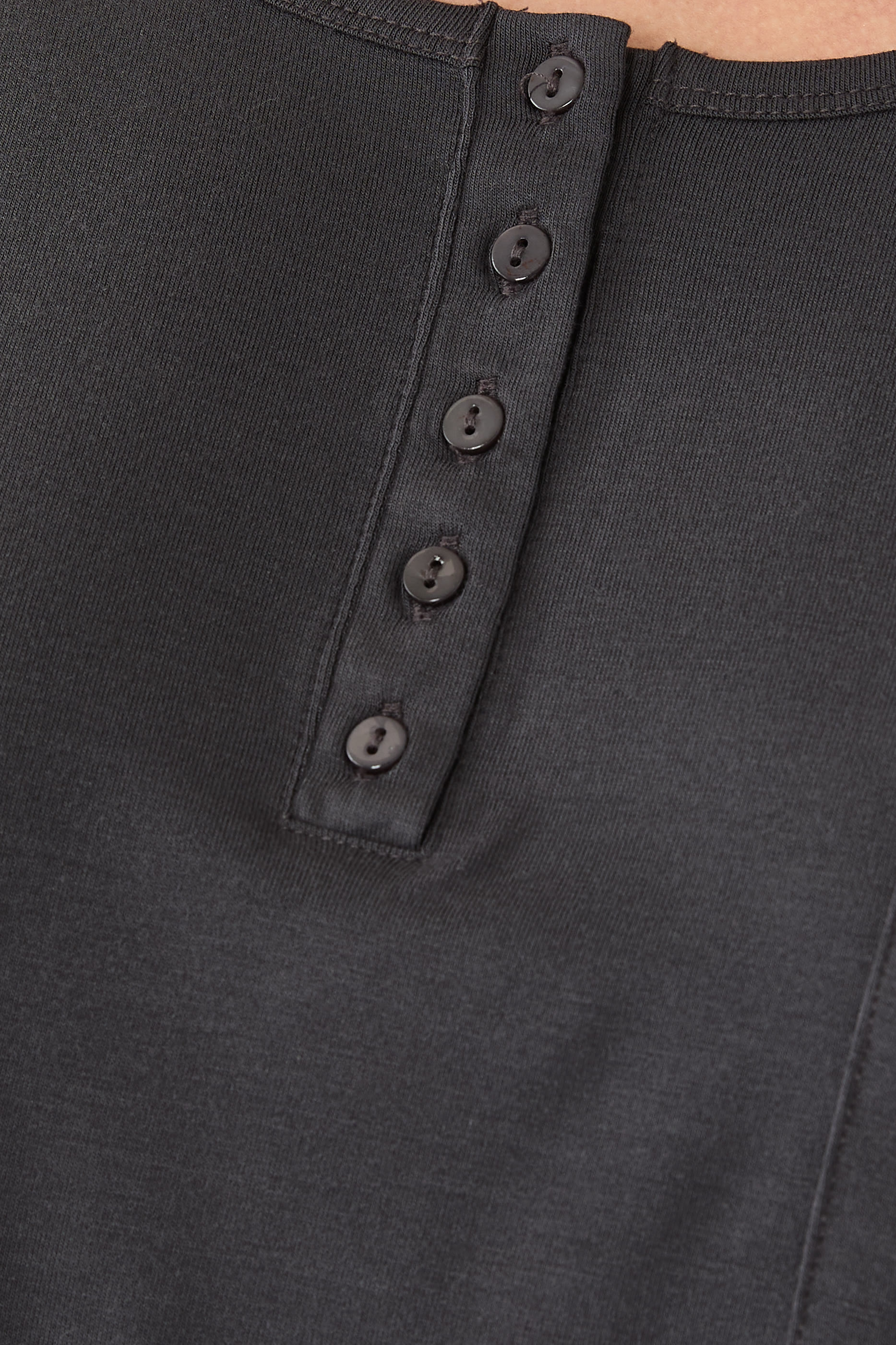  Cooling Boxy Henley Shortie Pajama Set