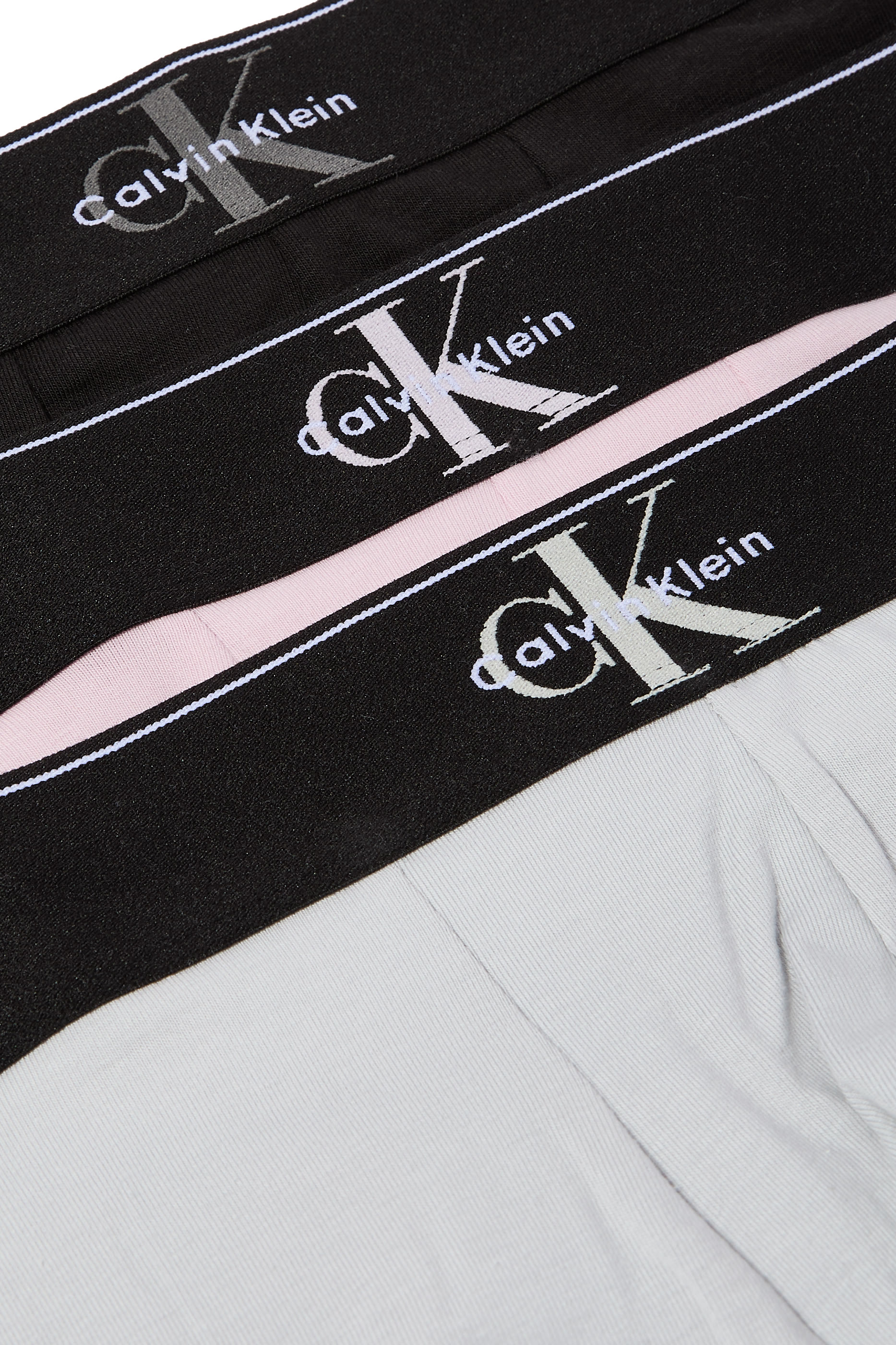 Graphic Monogram Cotton Stretch Trunks, Set of 3
