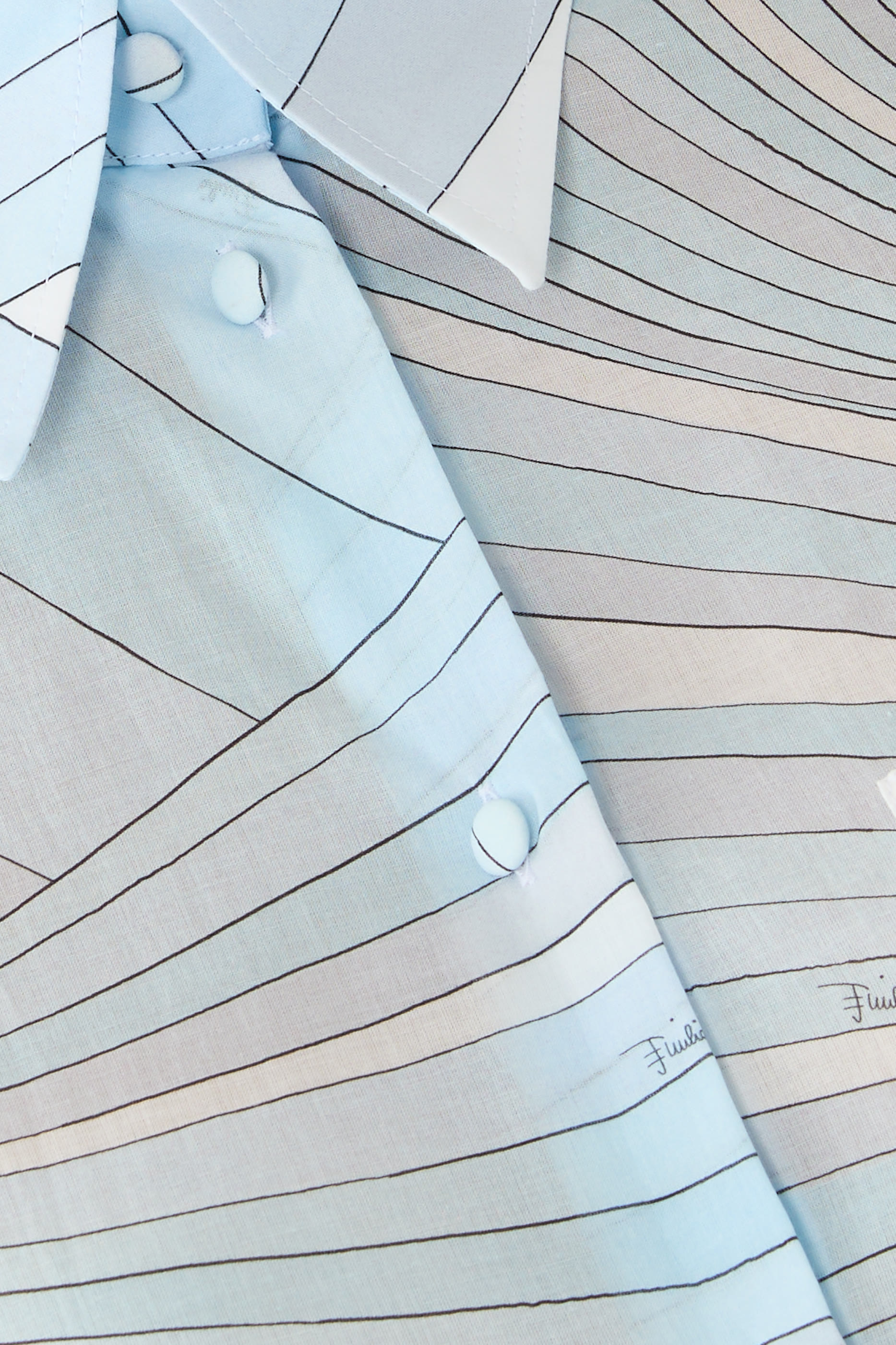 Iride Print Muslin Shirt