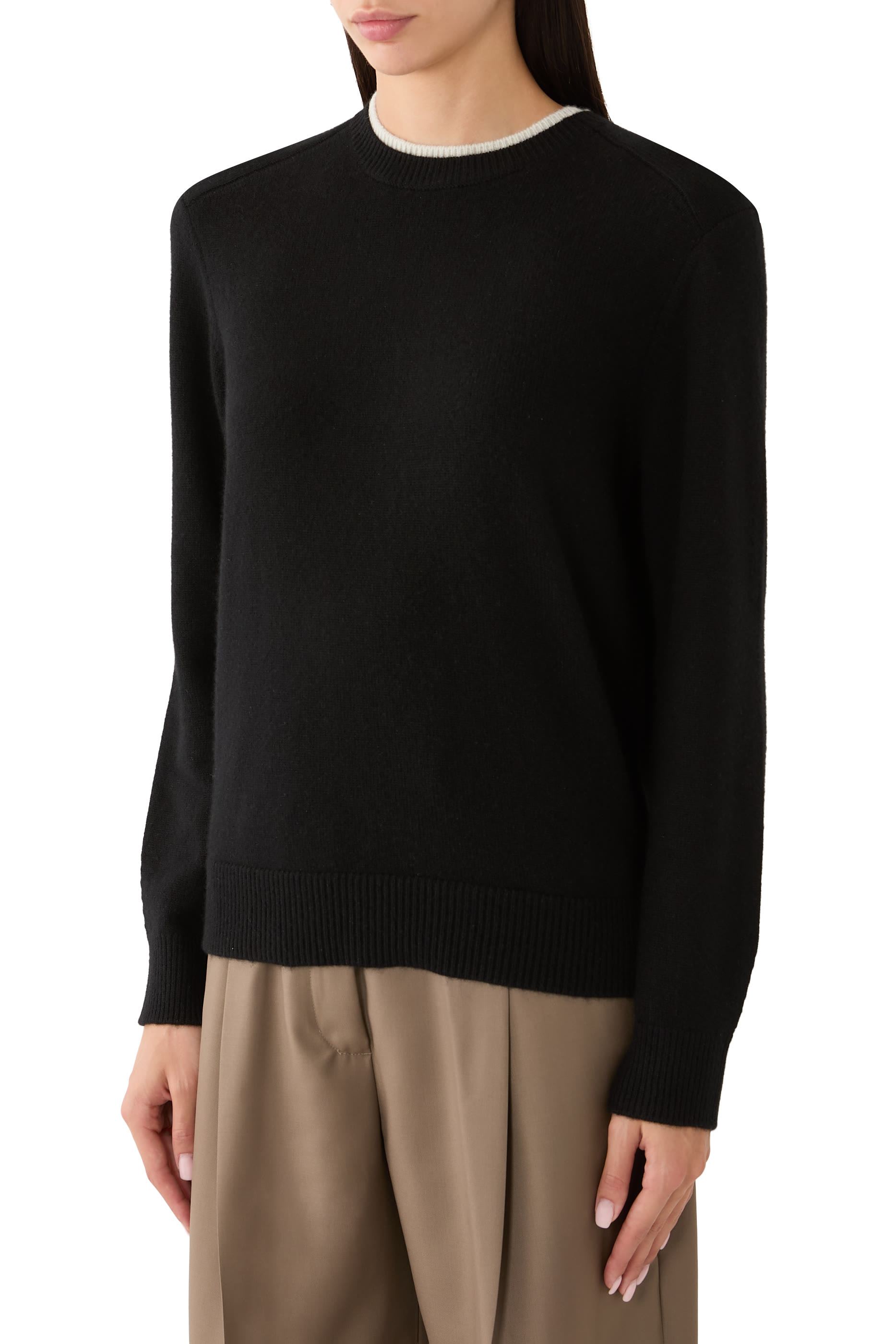 Otis Bicolor Cashmere Sweater