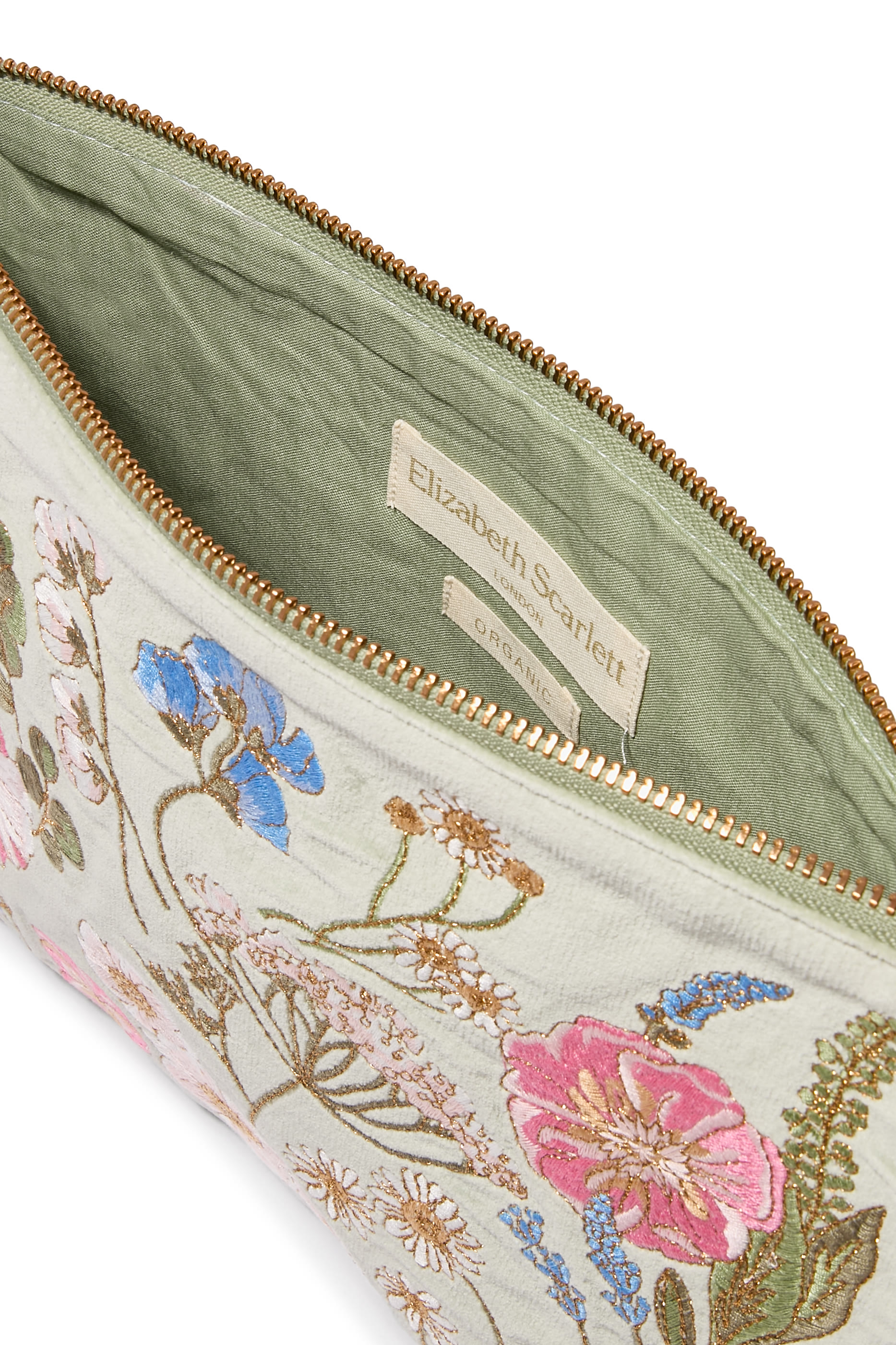 Pressed Flowers Everyday Pouch