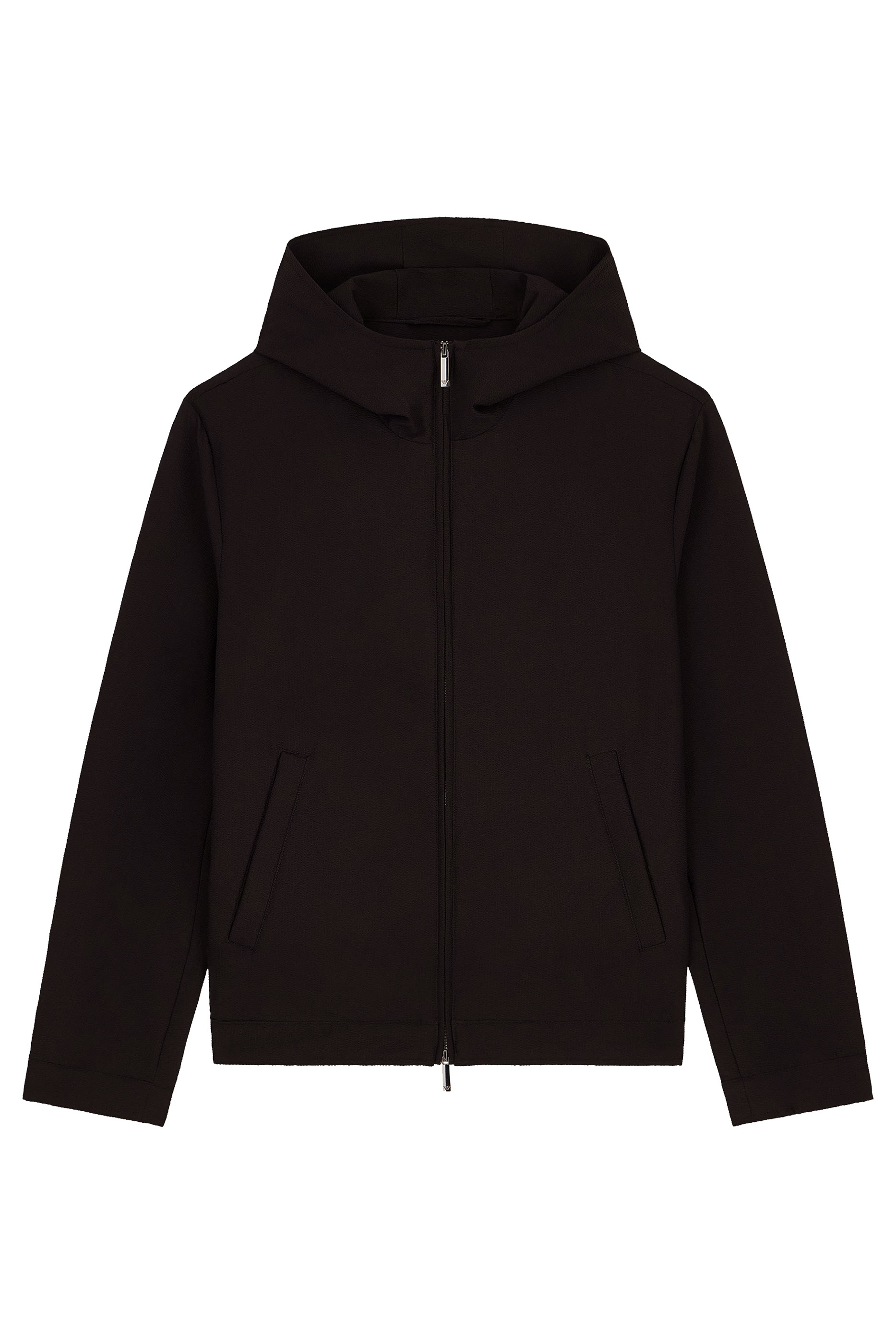Down and Feather Padding Blouson Jacket