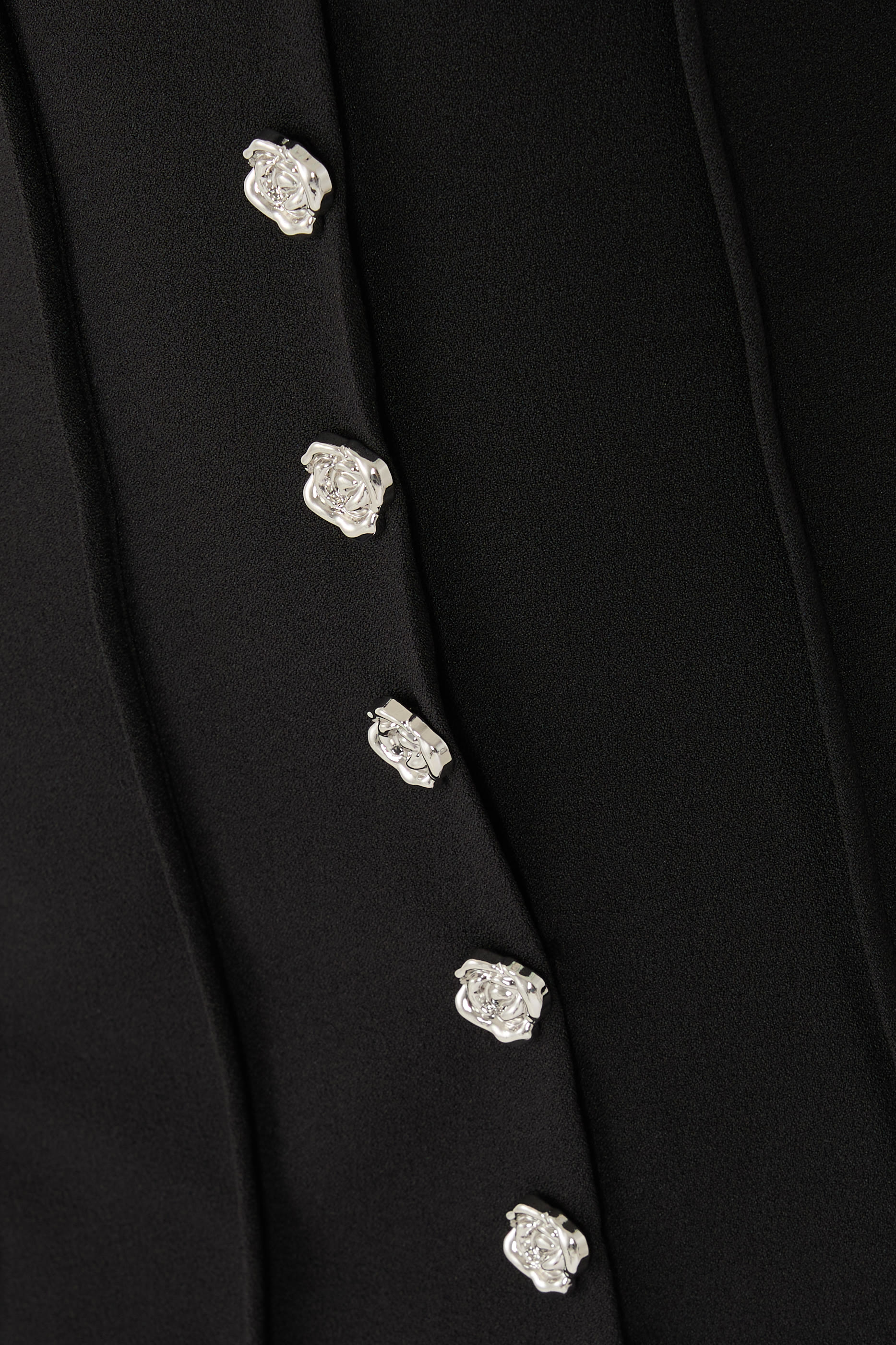 Crepe Off Shoulder Dress