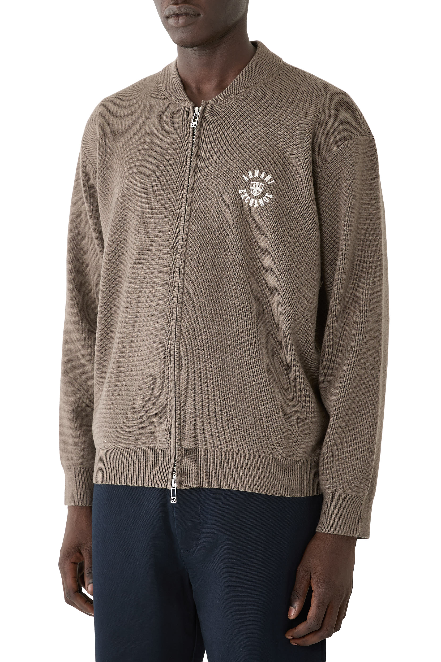 AX Crossover Zip-Through Cardigan