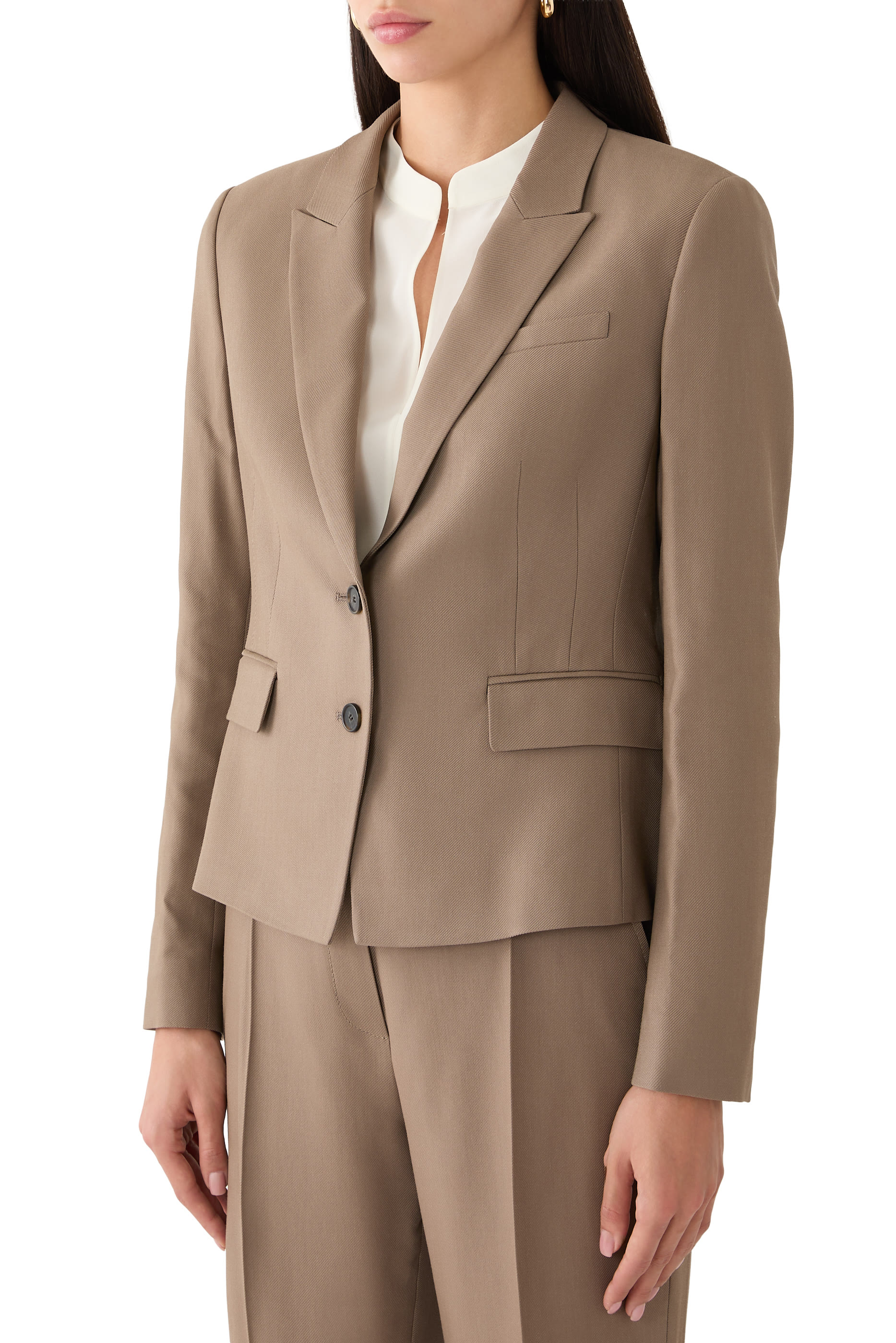 Peak Lapels Blazer