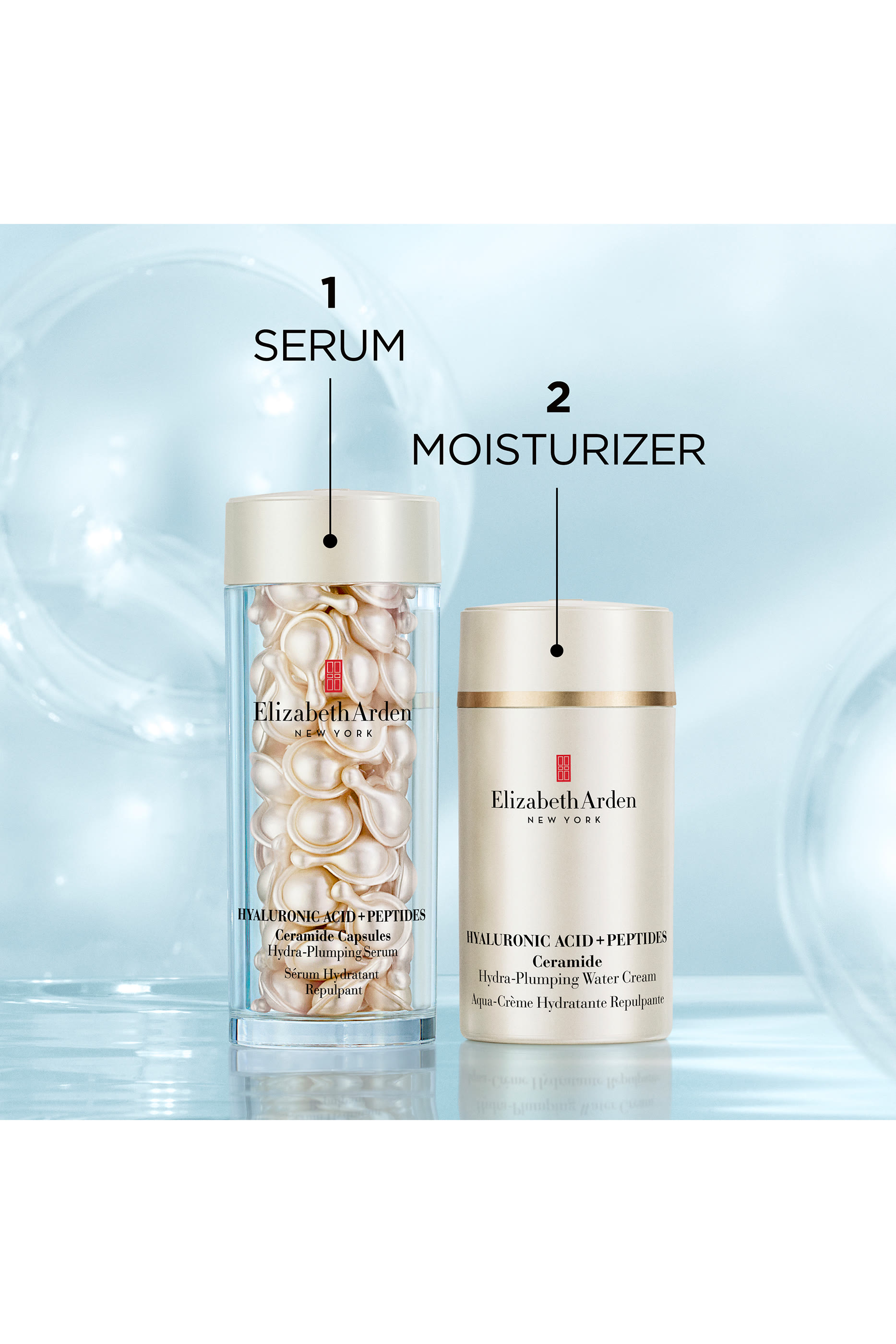 Hyaluronic Acid + Peptides Ceramide Capsules Hydra-Plumping Serum