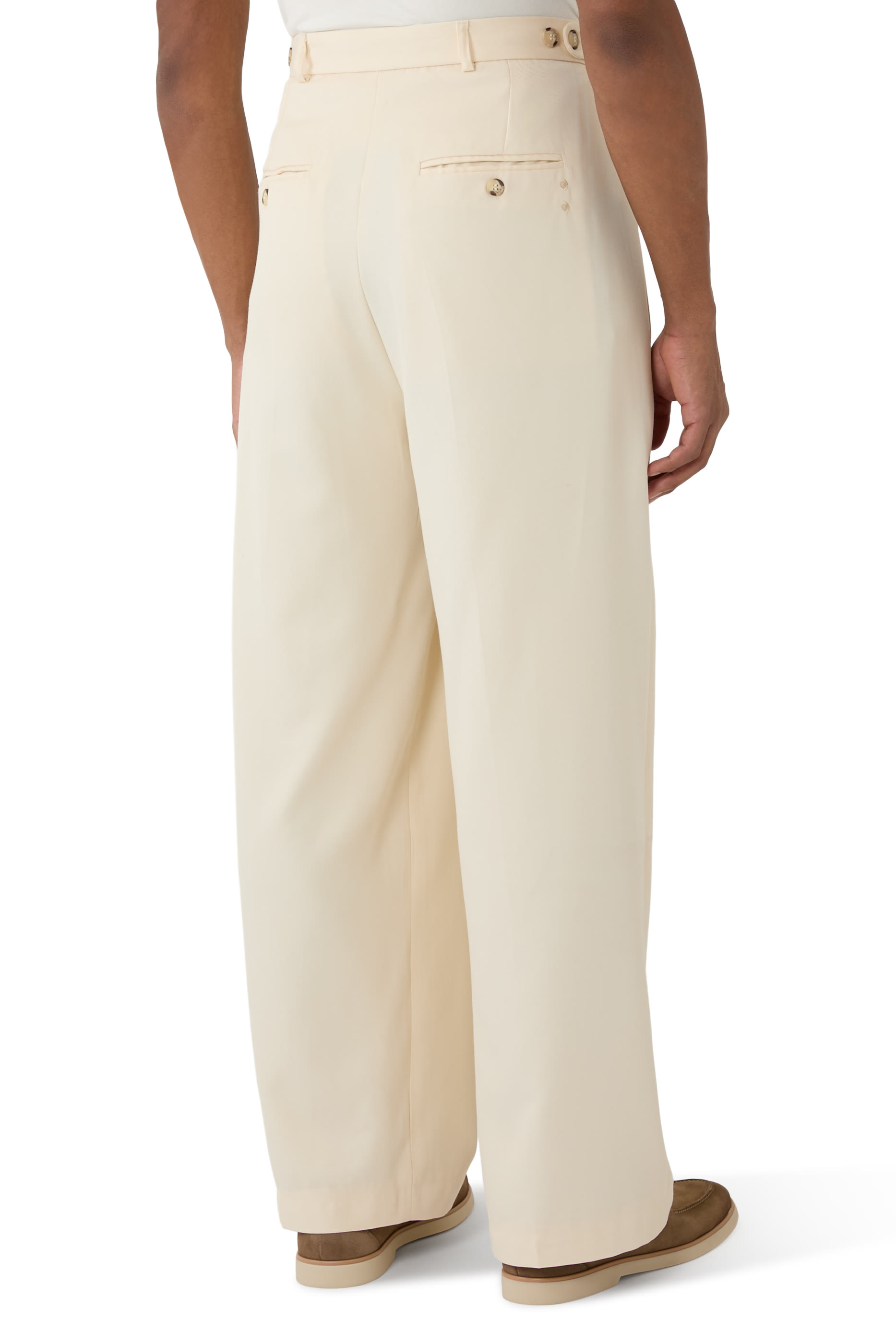 Tailored Wide Leg Trousers