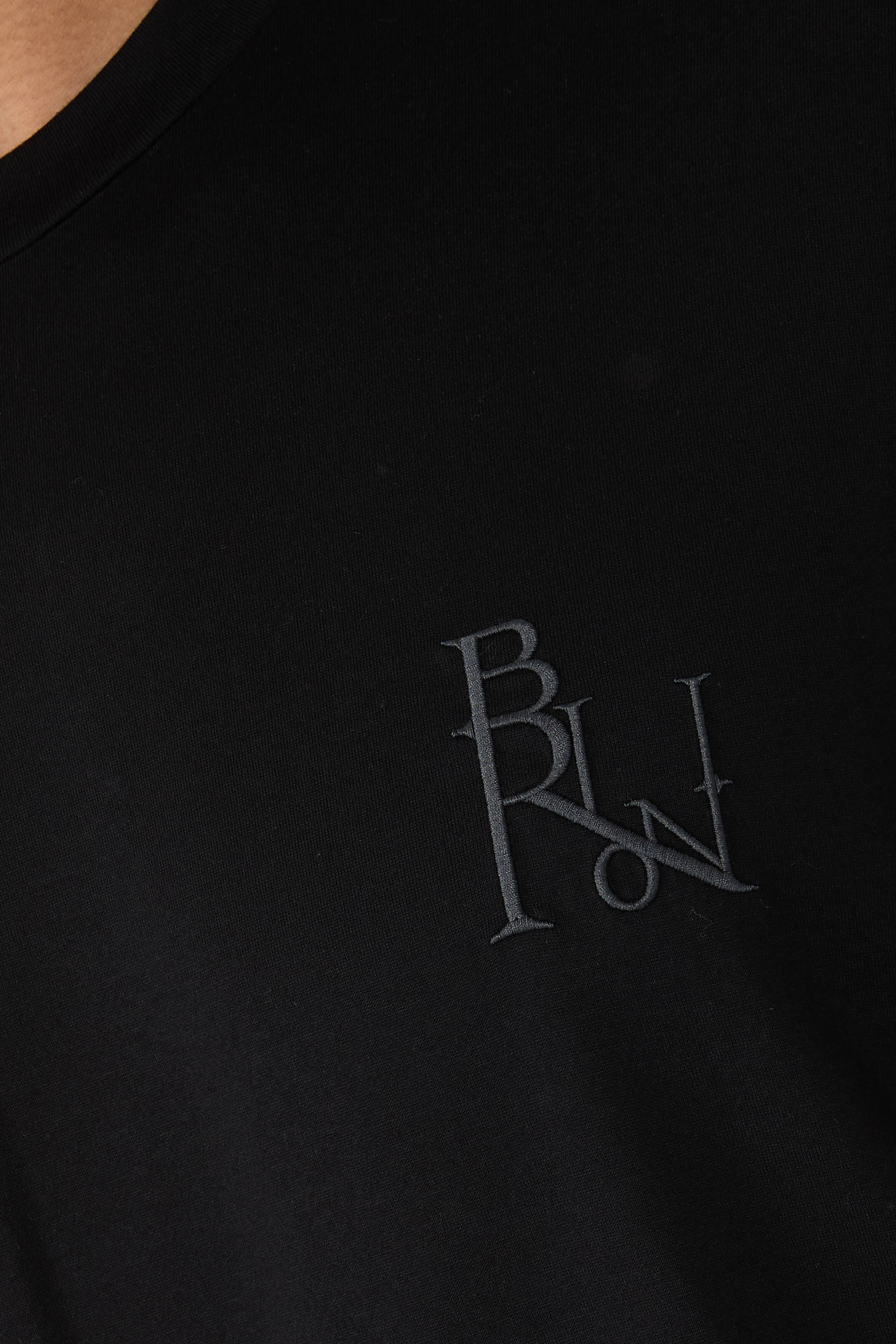 Logo Embroidered T-Shirt