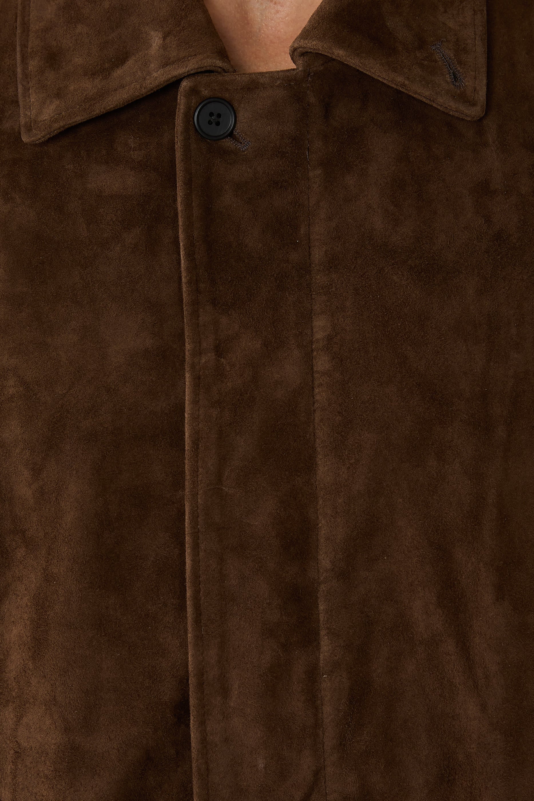 Goat Suede Zip Jacket