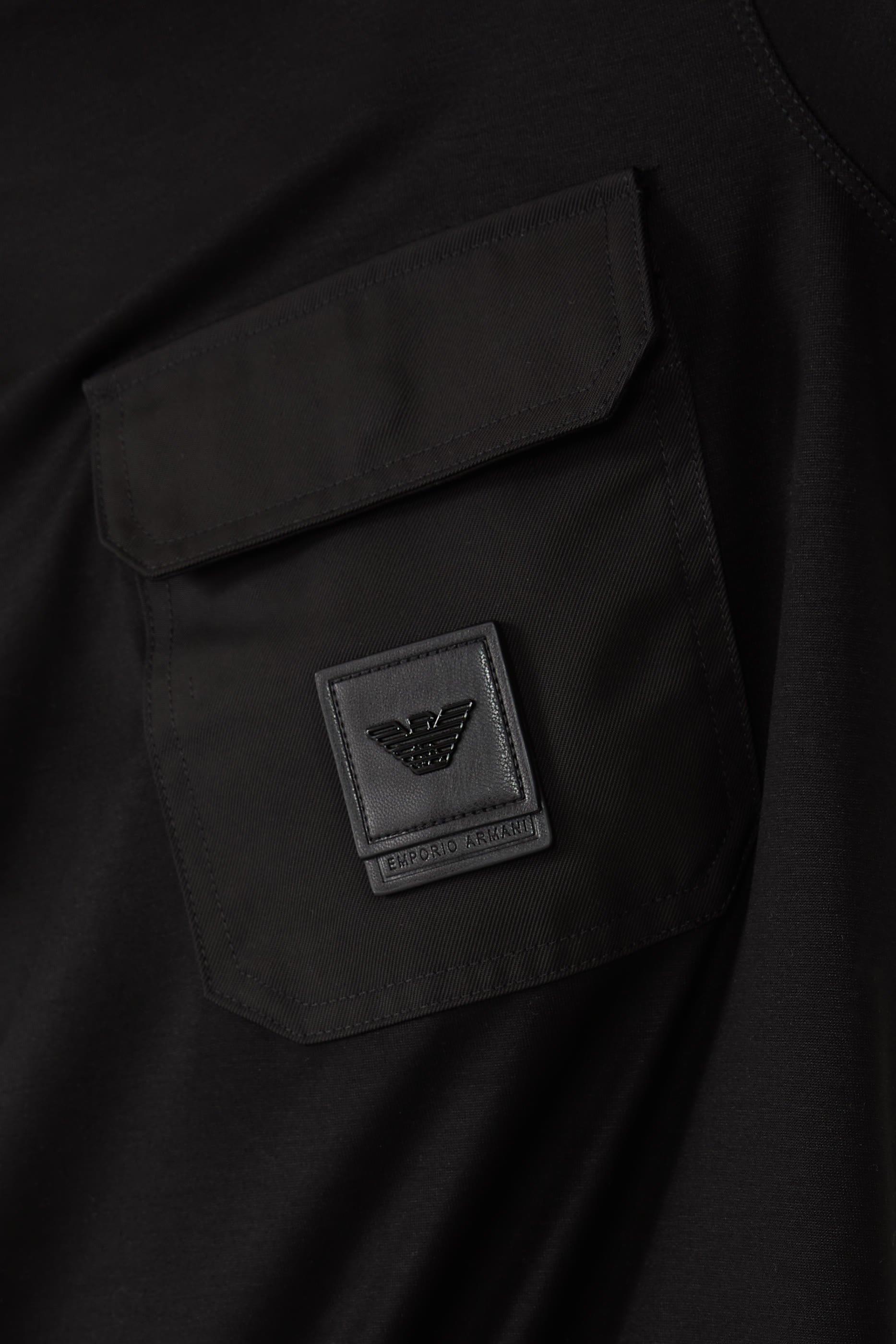 Logo Patch Pocket Regular Fit T-Shirt
