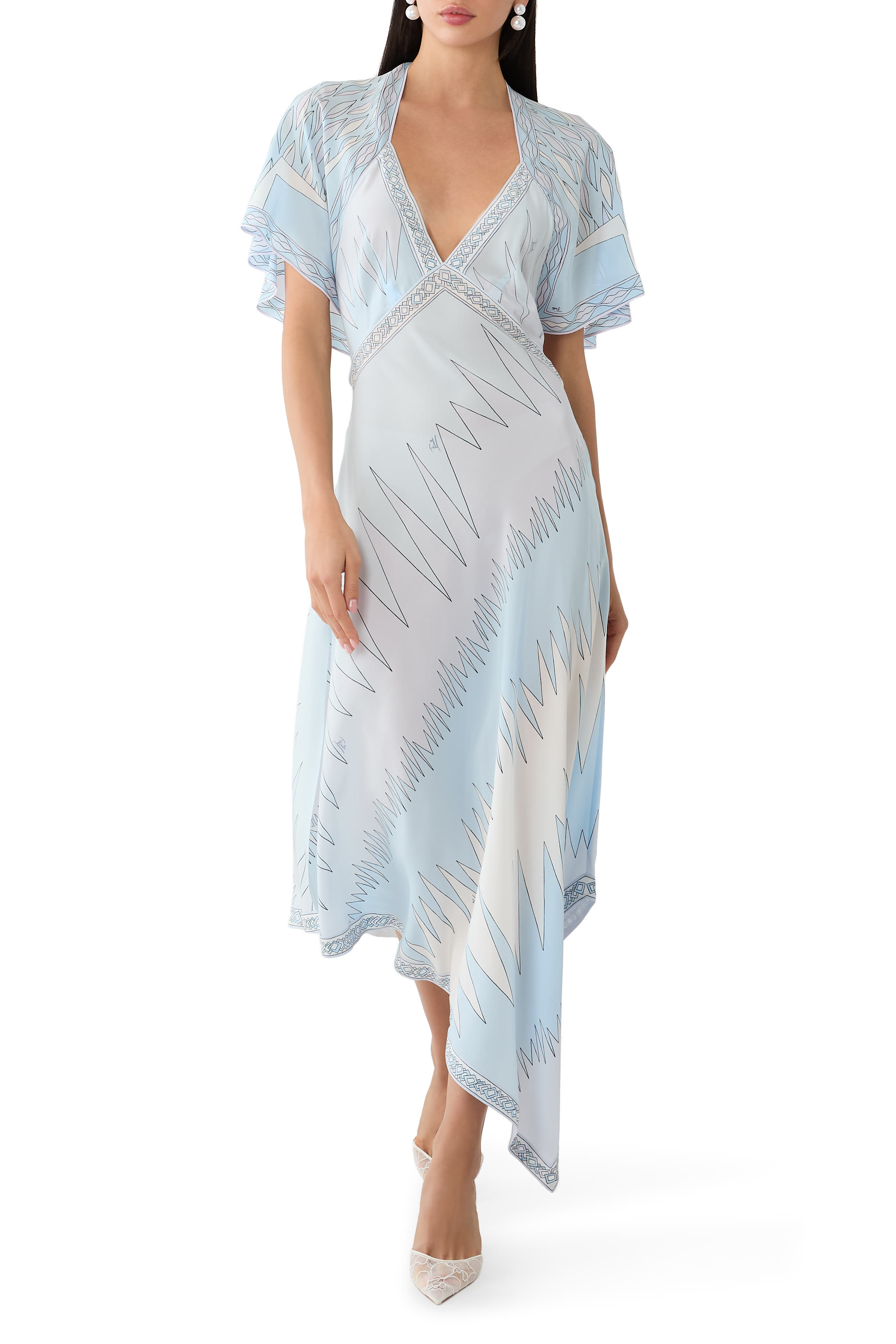 Drago and Dune Print Dress