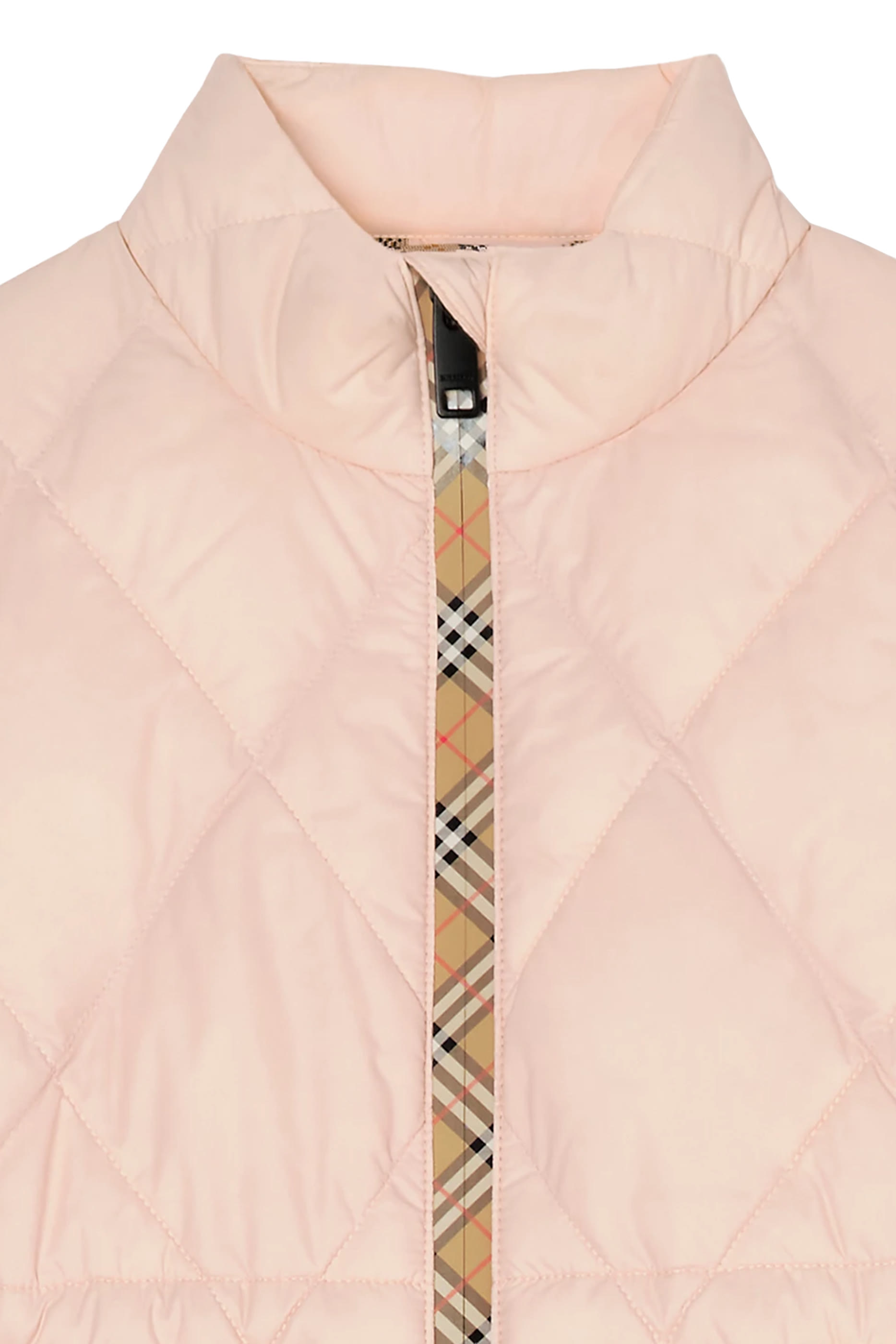 Kids Checker-Tape Puffer Jacket