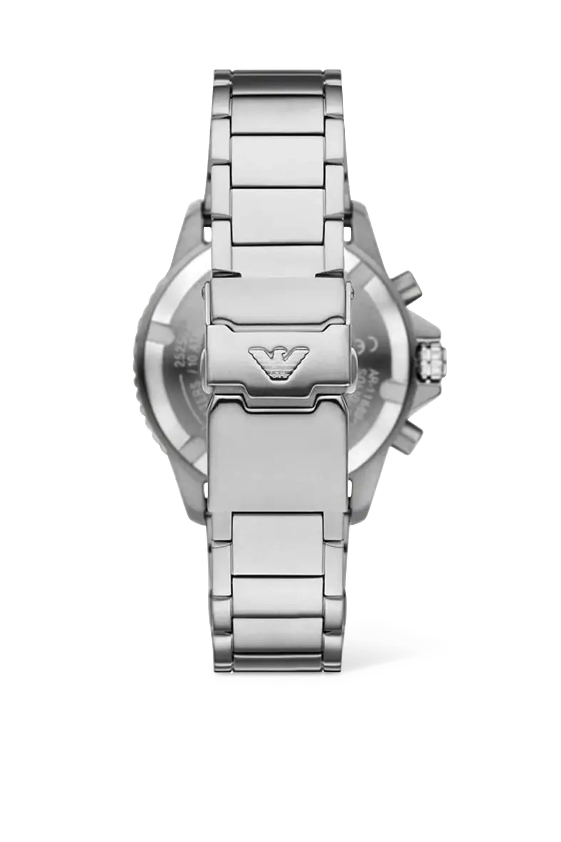 World Explorer Solar-Powered Chronograph Watch