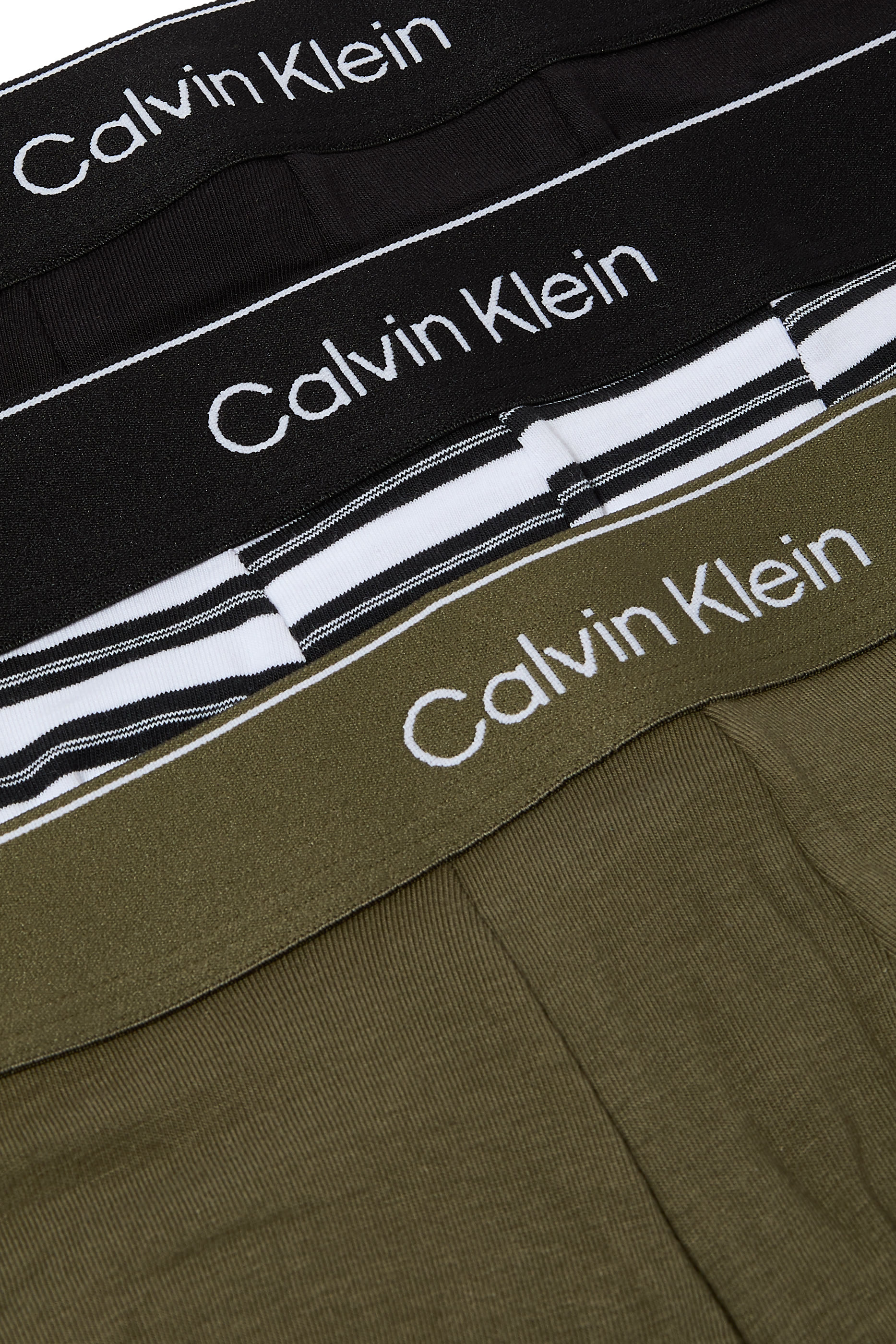  Icon Cotton Stretch Low Rise Trunks, Set of 3