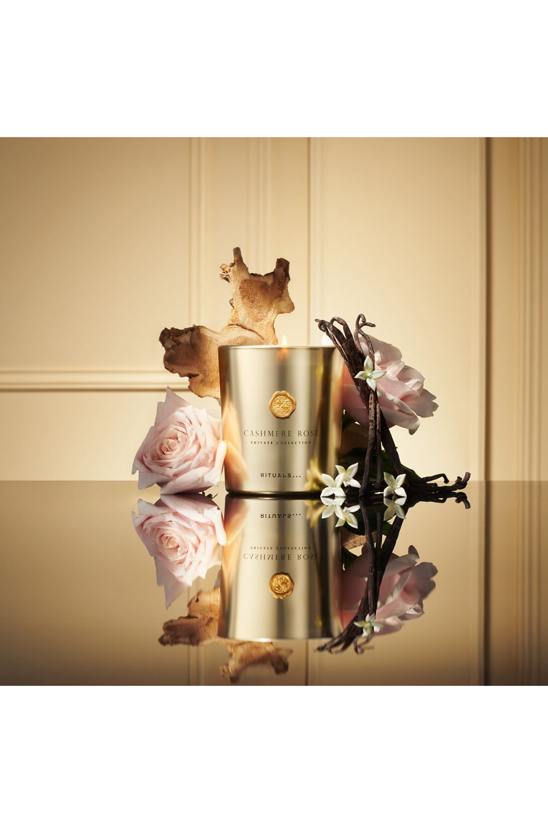 Cashmere Rose Scented Candle