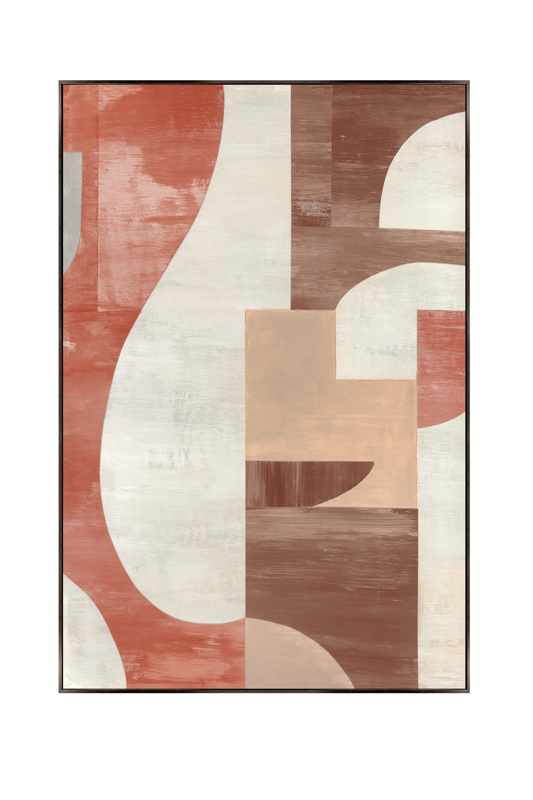 Thinking of Geometry II Framed Wall Art