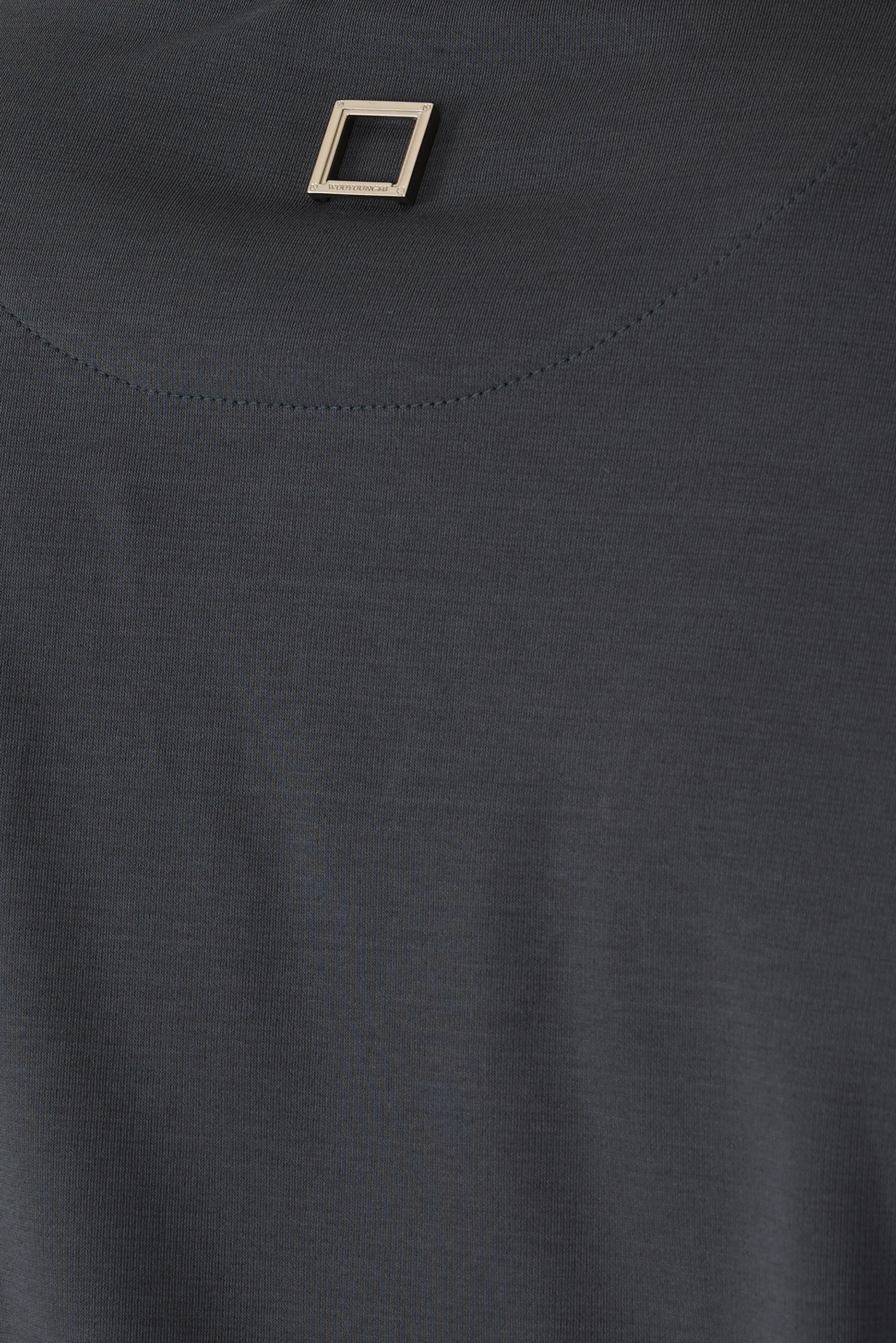 Metal Logo Cotton T-Shirt