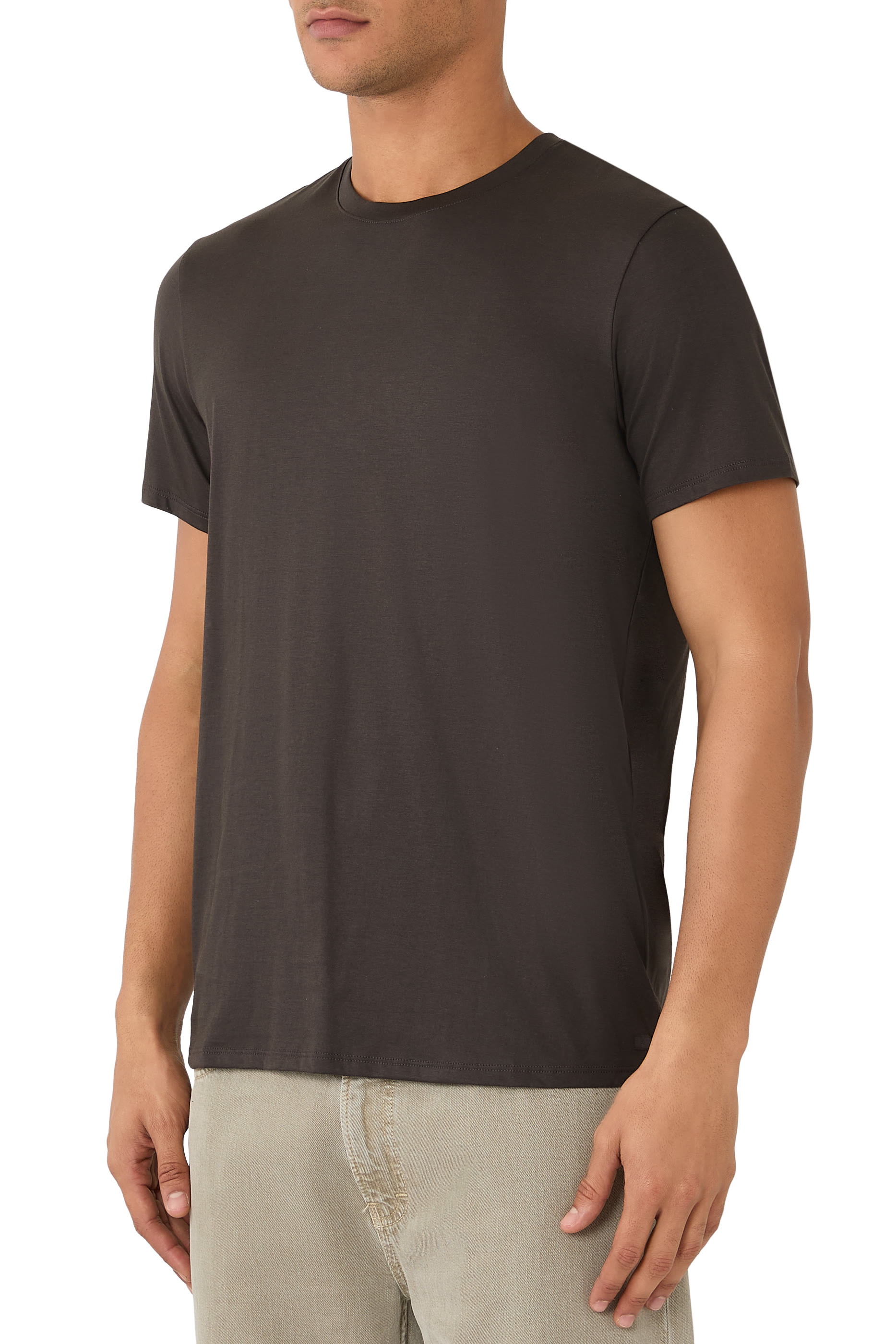 Slim Fit Pima Cotton T-Shirt