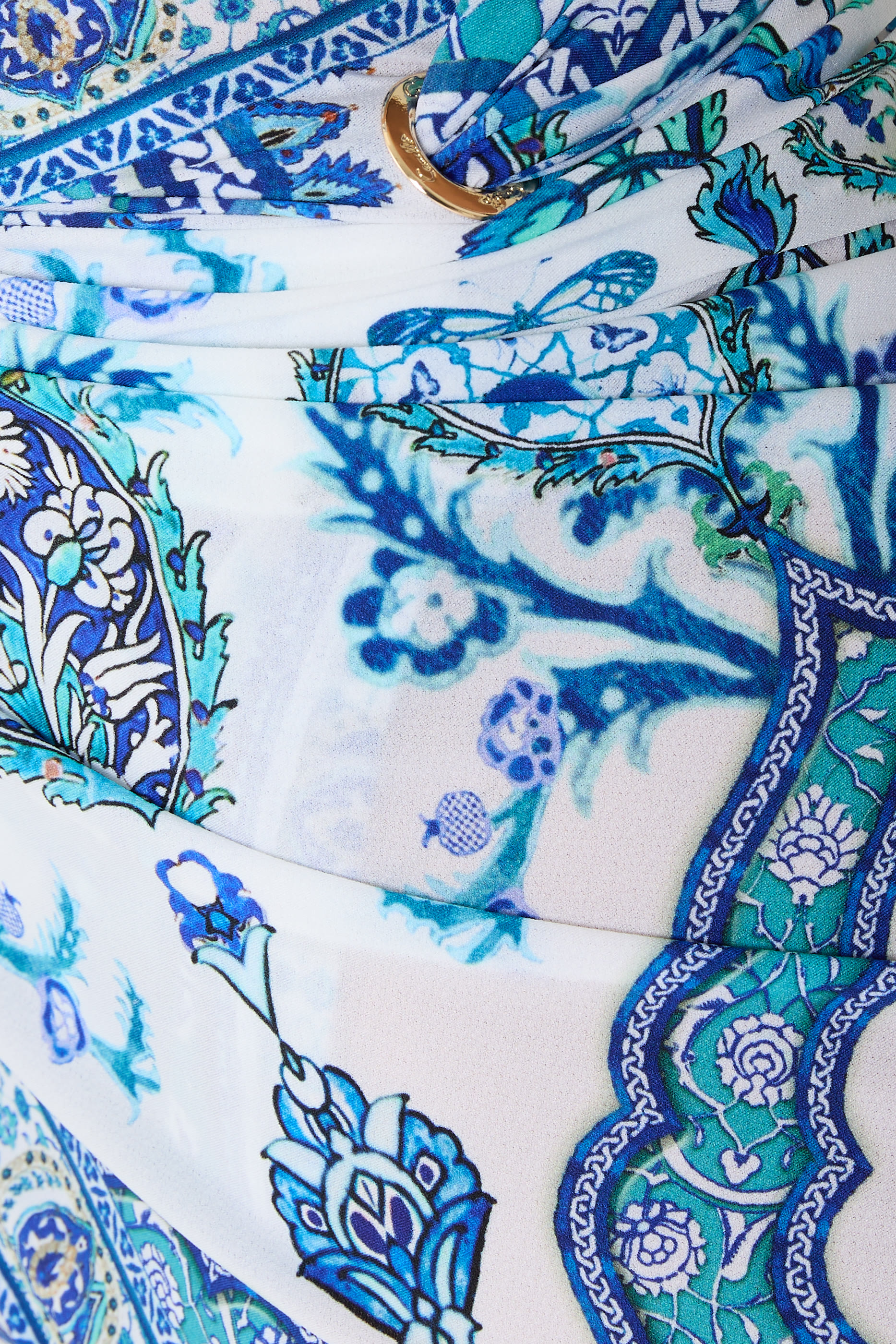  Isnik Lullaby Eyelet Wrap Mini Sarong with Tie Waist