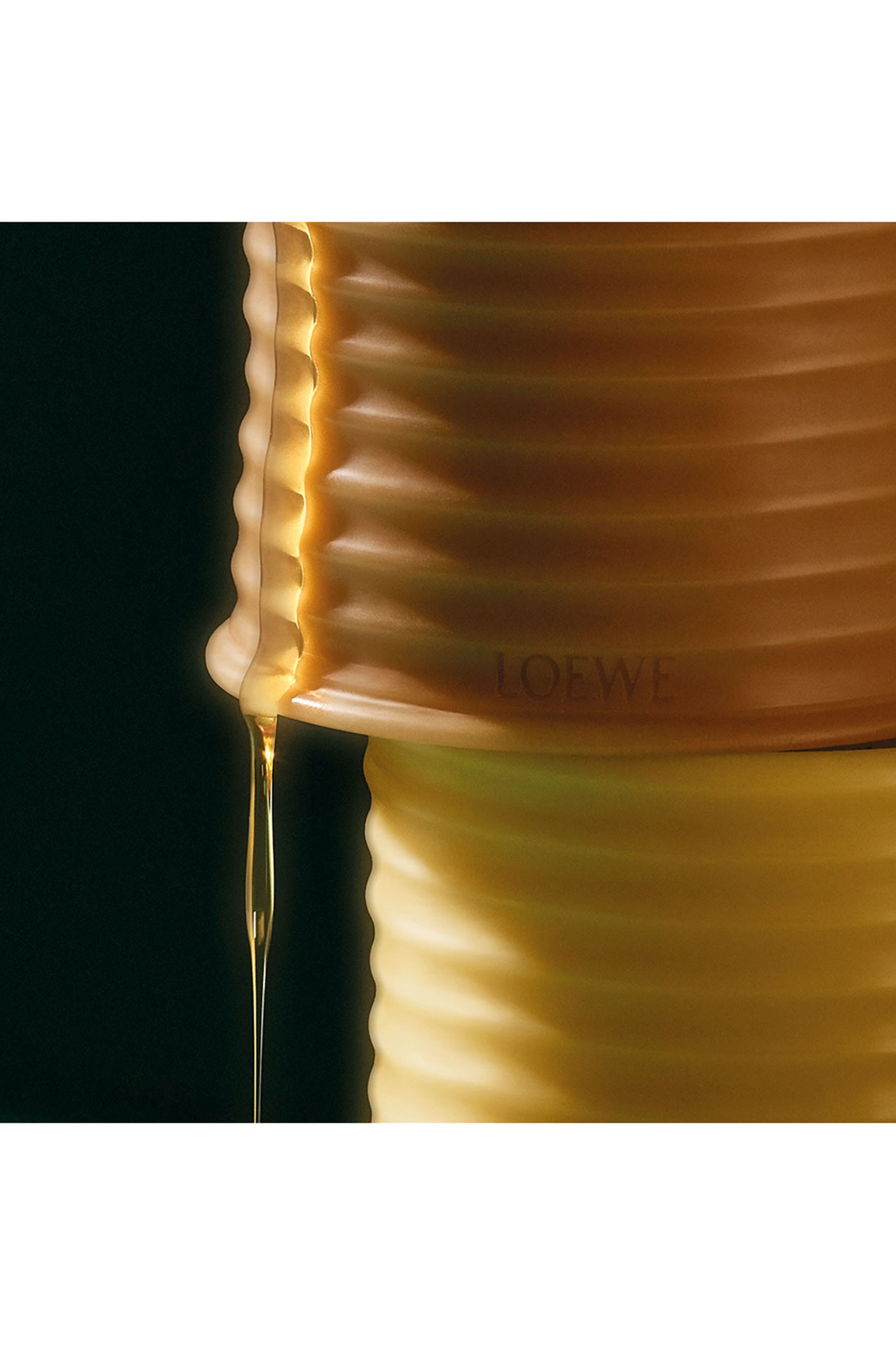 Medium Honey Beeswax Candle