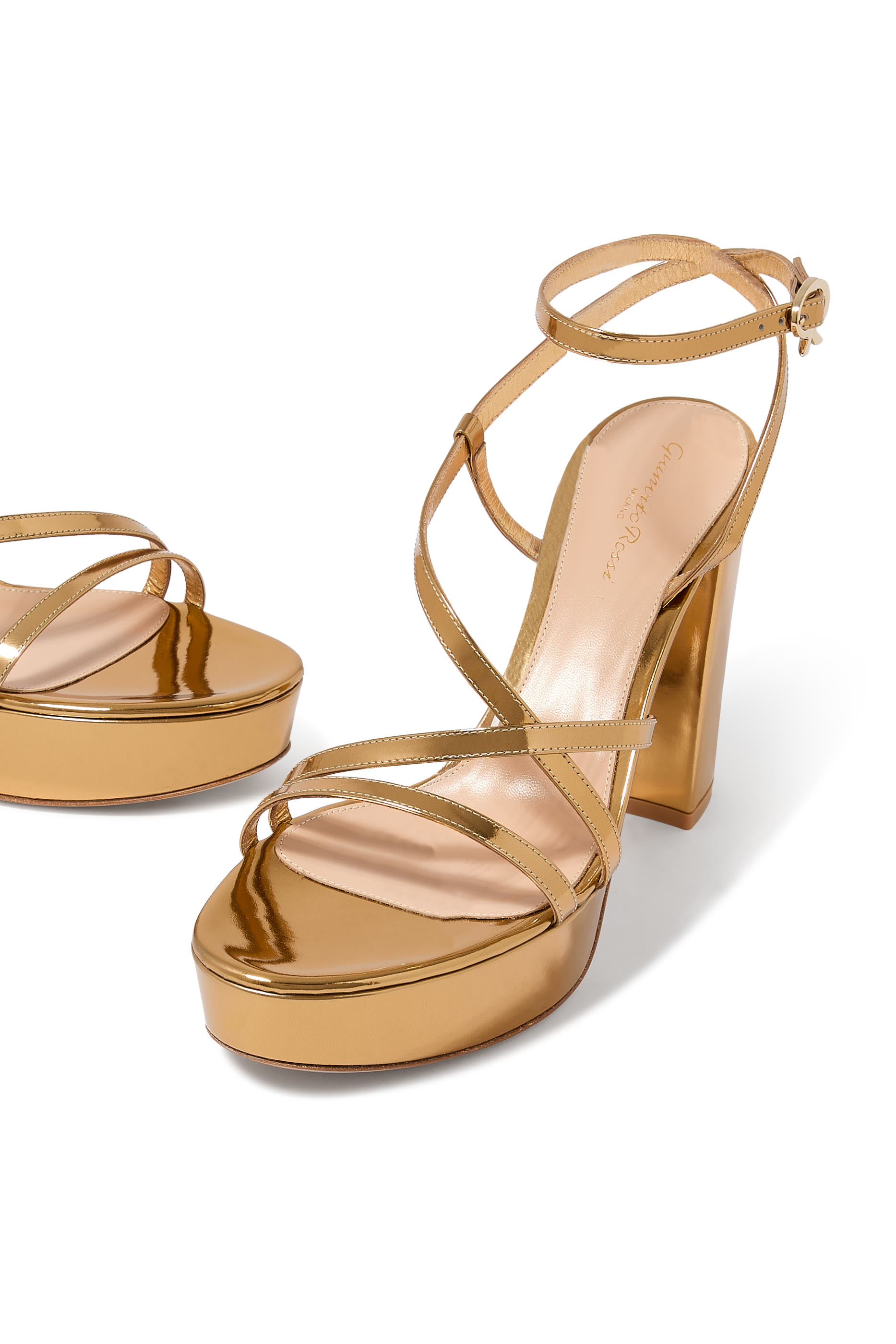 Leather 70 Platform Sandals