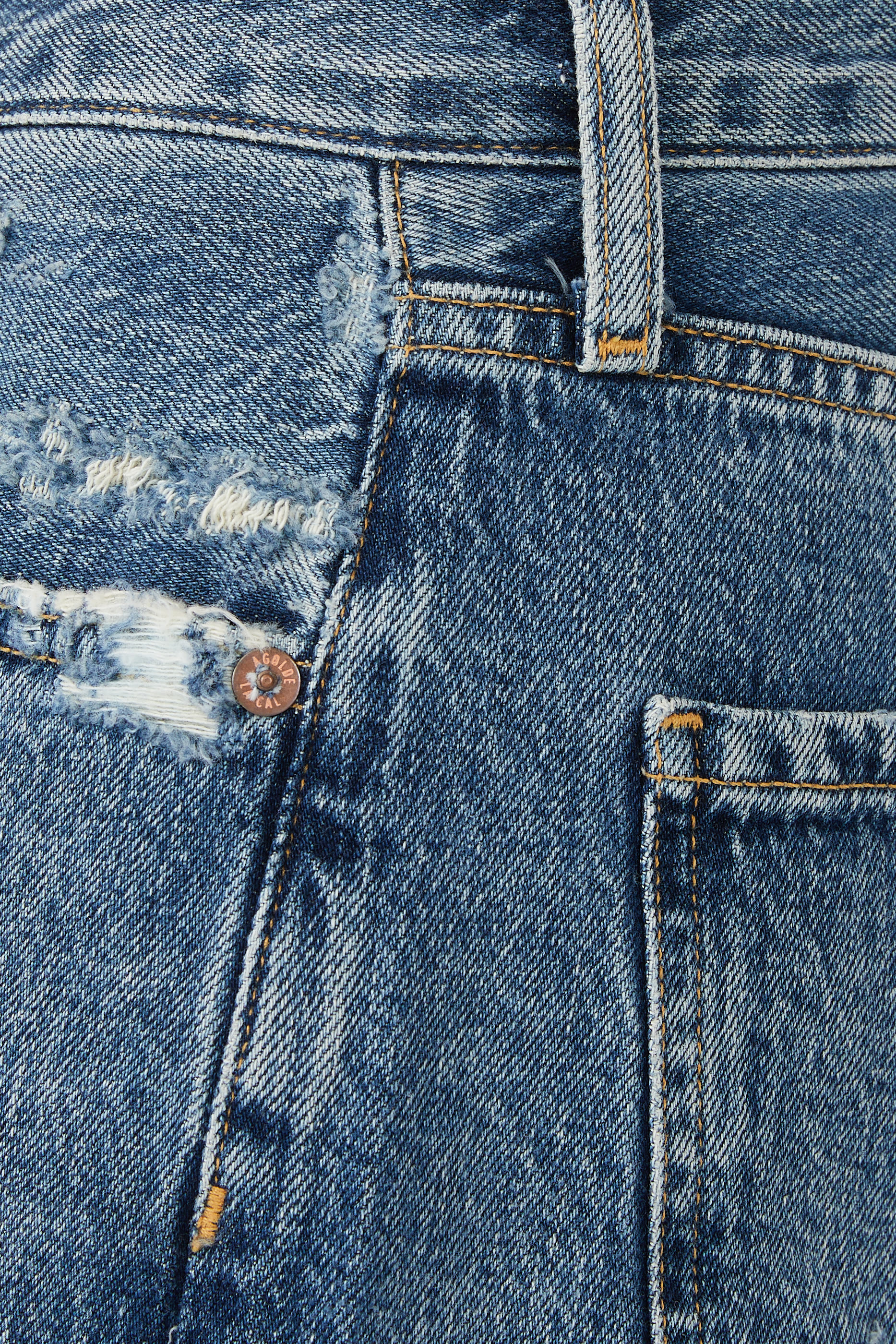 Riley High Rise Straight Crop