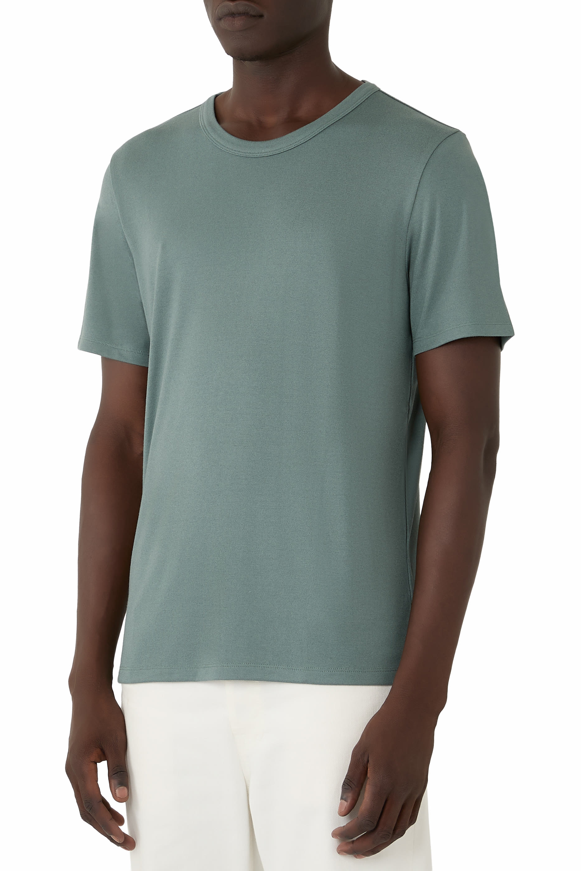  Essential T-Shirt in Anemone Modal Jersey