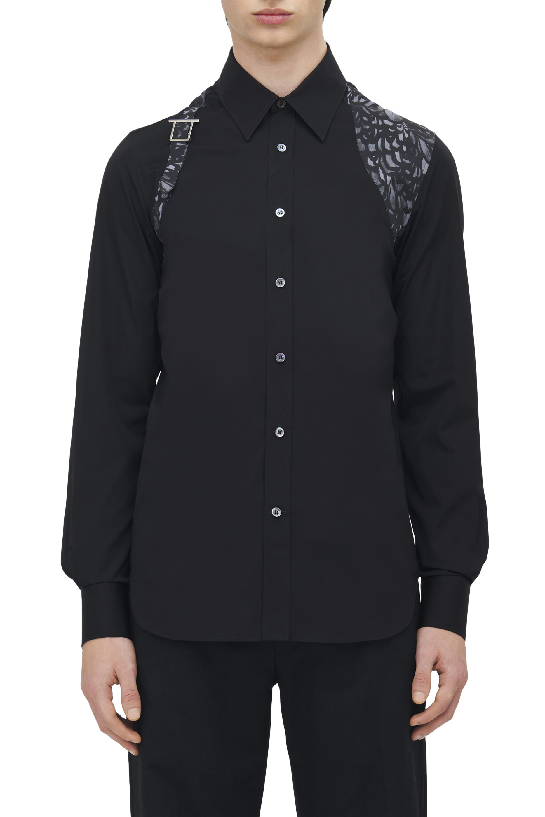 Contrast Harness Shirt