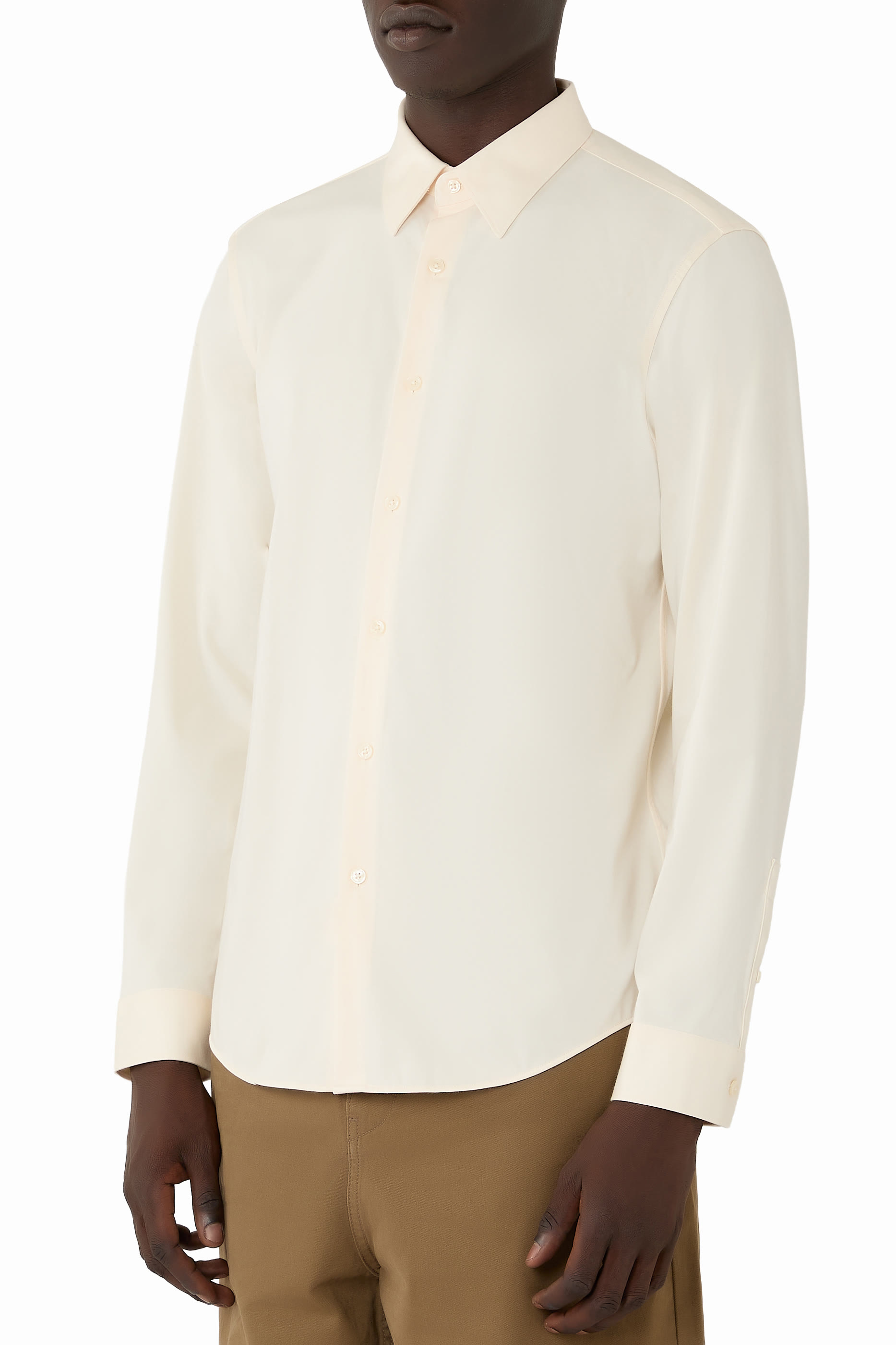 Sylvain Structure Knit Shirt