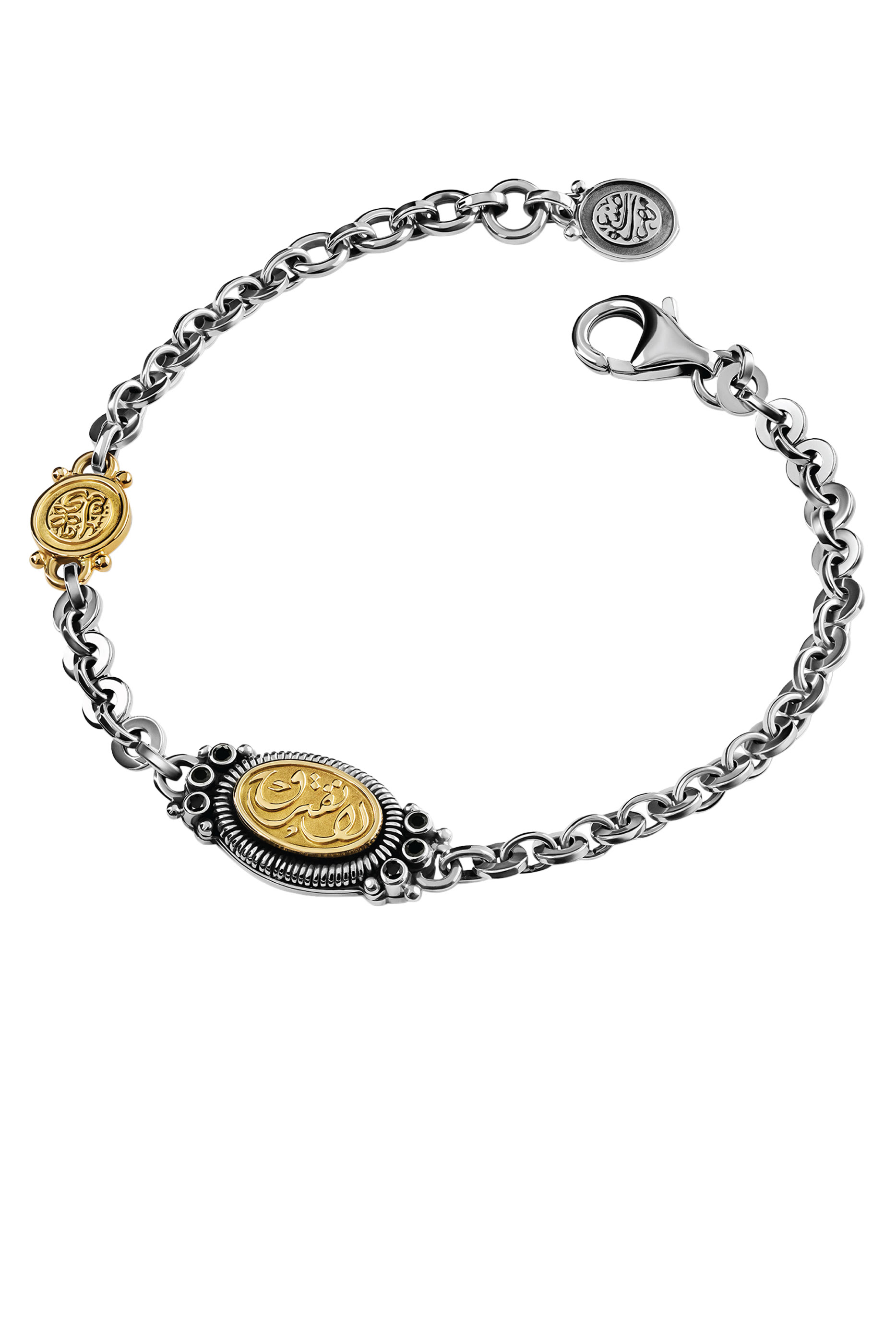 El Nur &lsquo;Never Apart&rsquo; Bracelet, 18k Yellow Gold & Sterling Silver