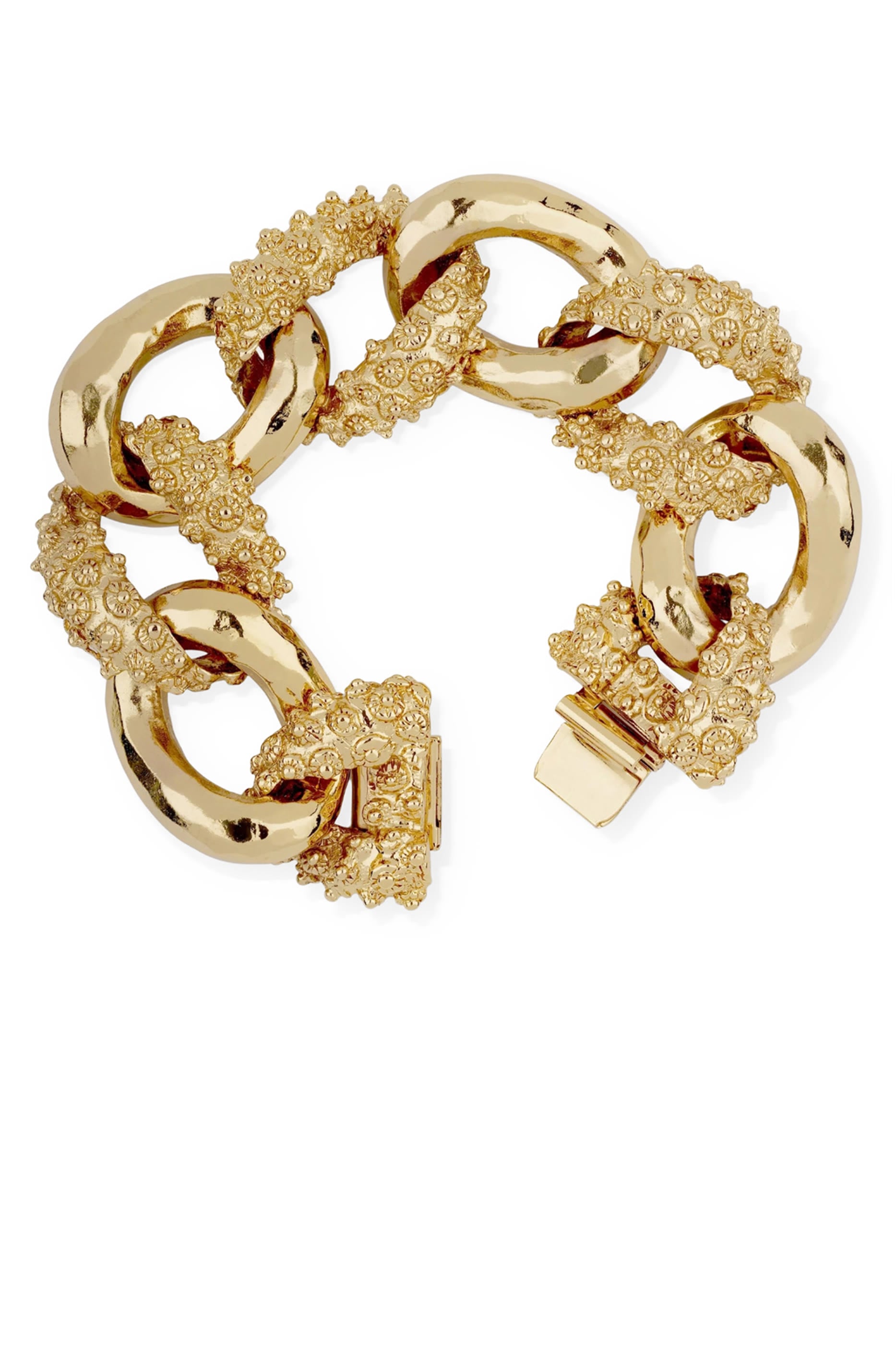 Almara Bracelet, Gold-Plated Brass