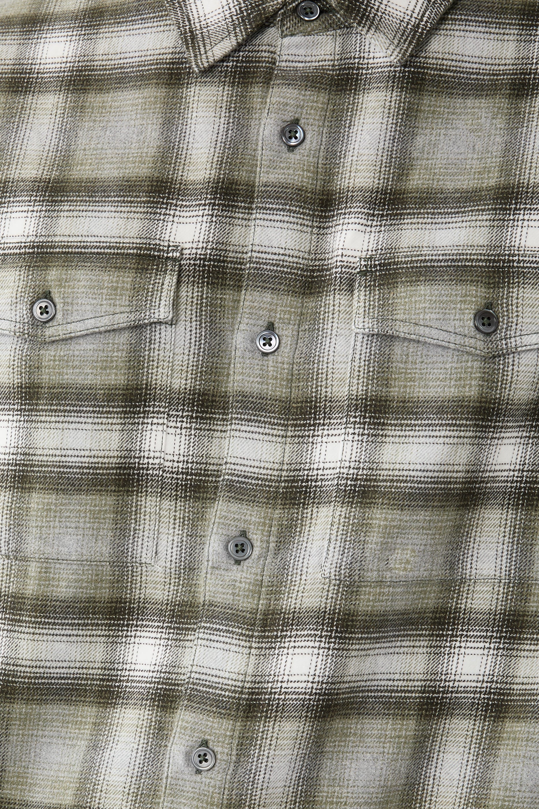 Brushed Flannel Plaid Shirt